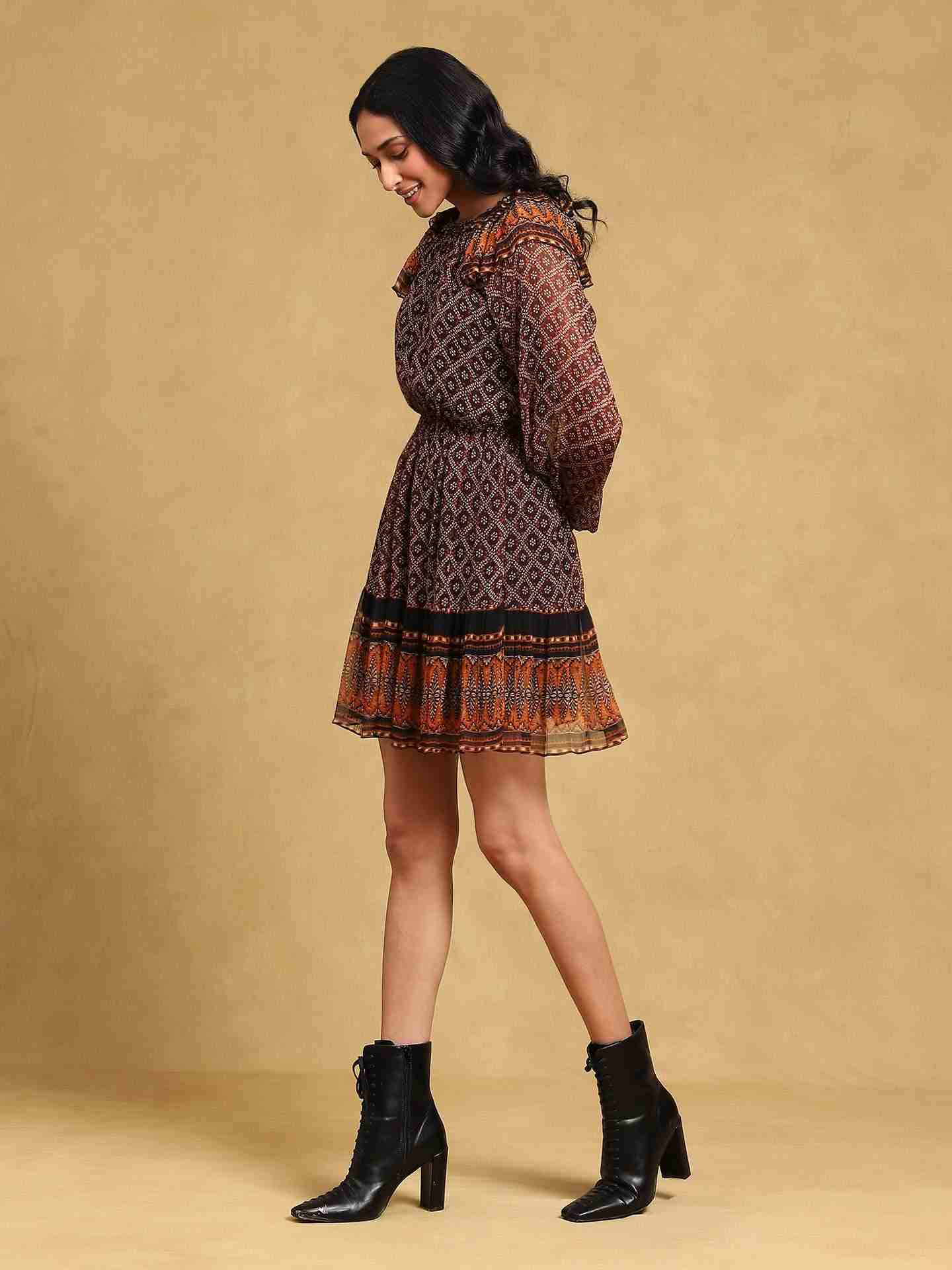 Brown Elliot Dress