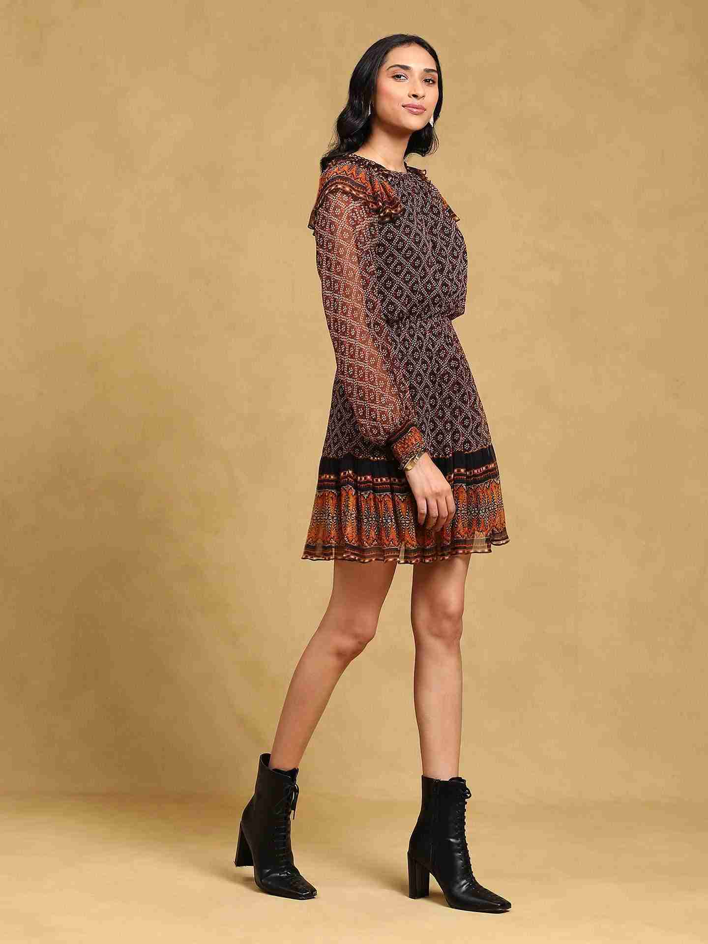 Brown Elliot Dress
