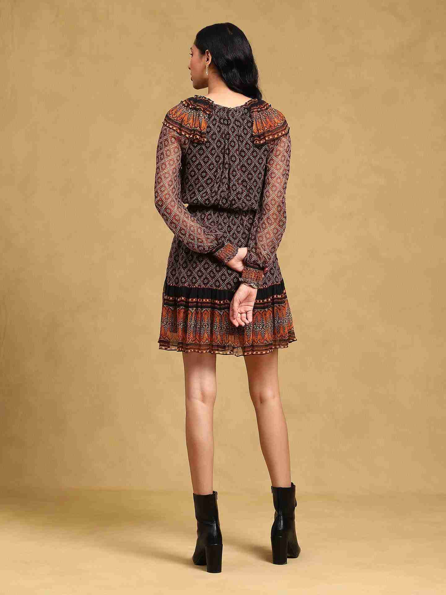Brown Elliot Dress
