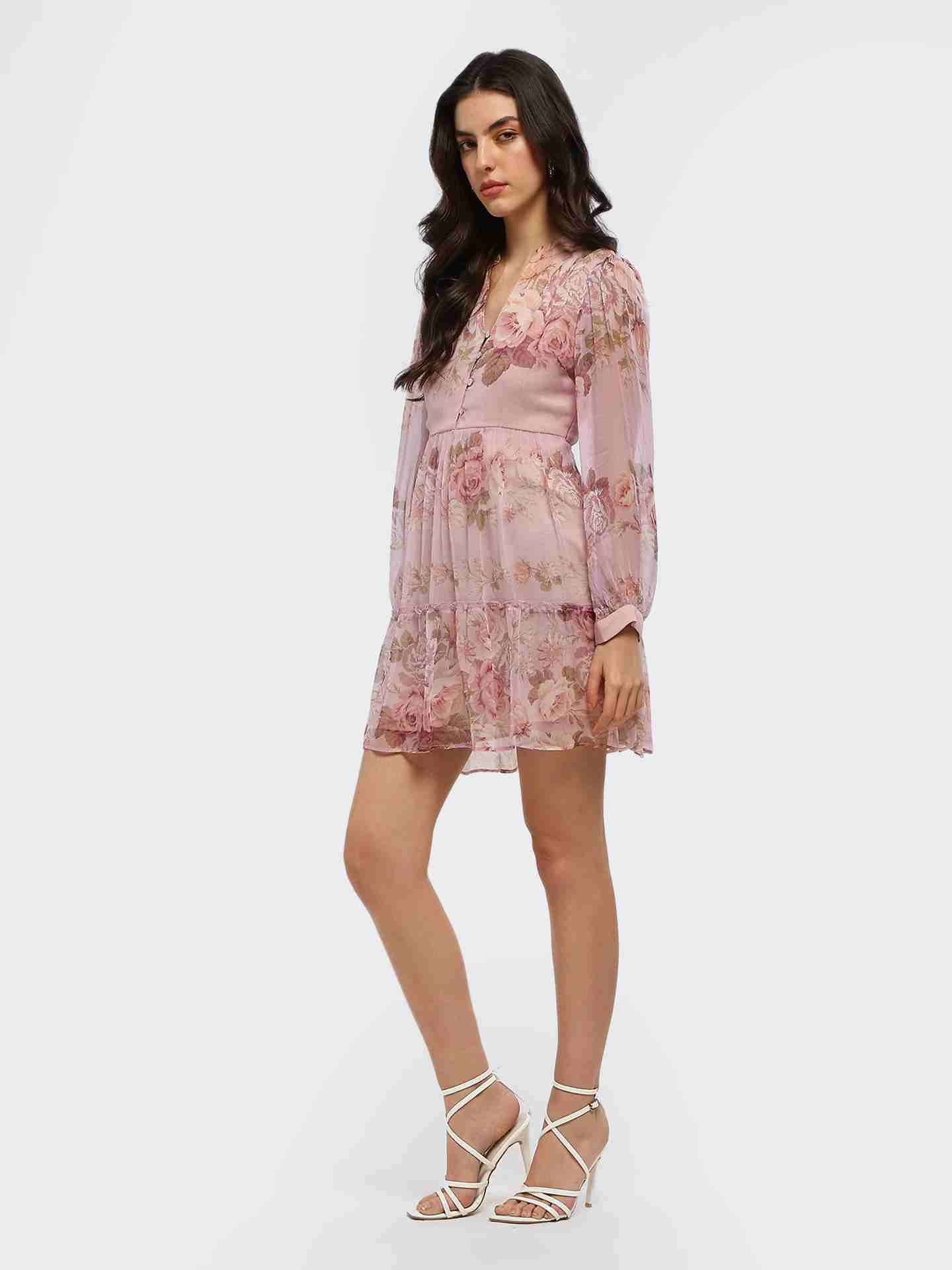 Pink Jovie Short Dress