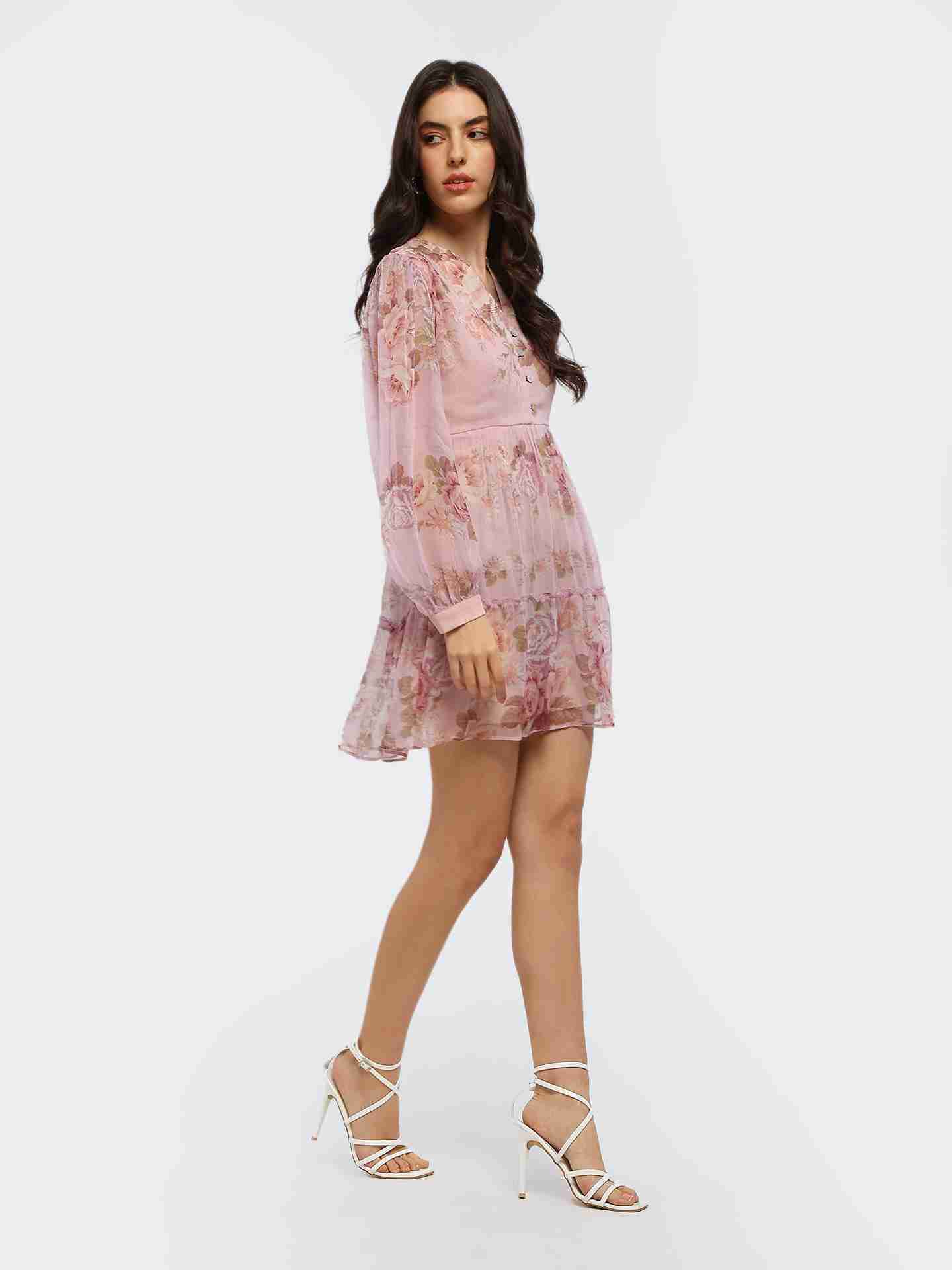 Pink Jovie Short Dress