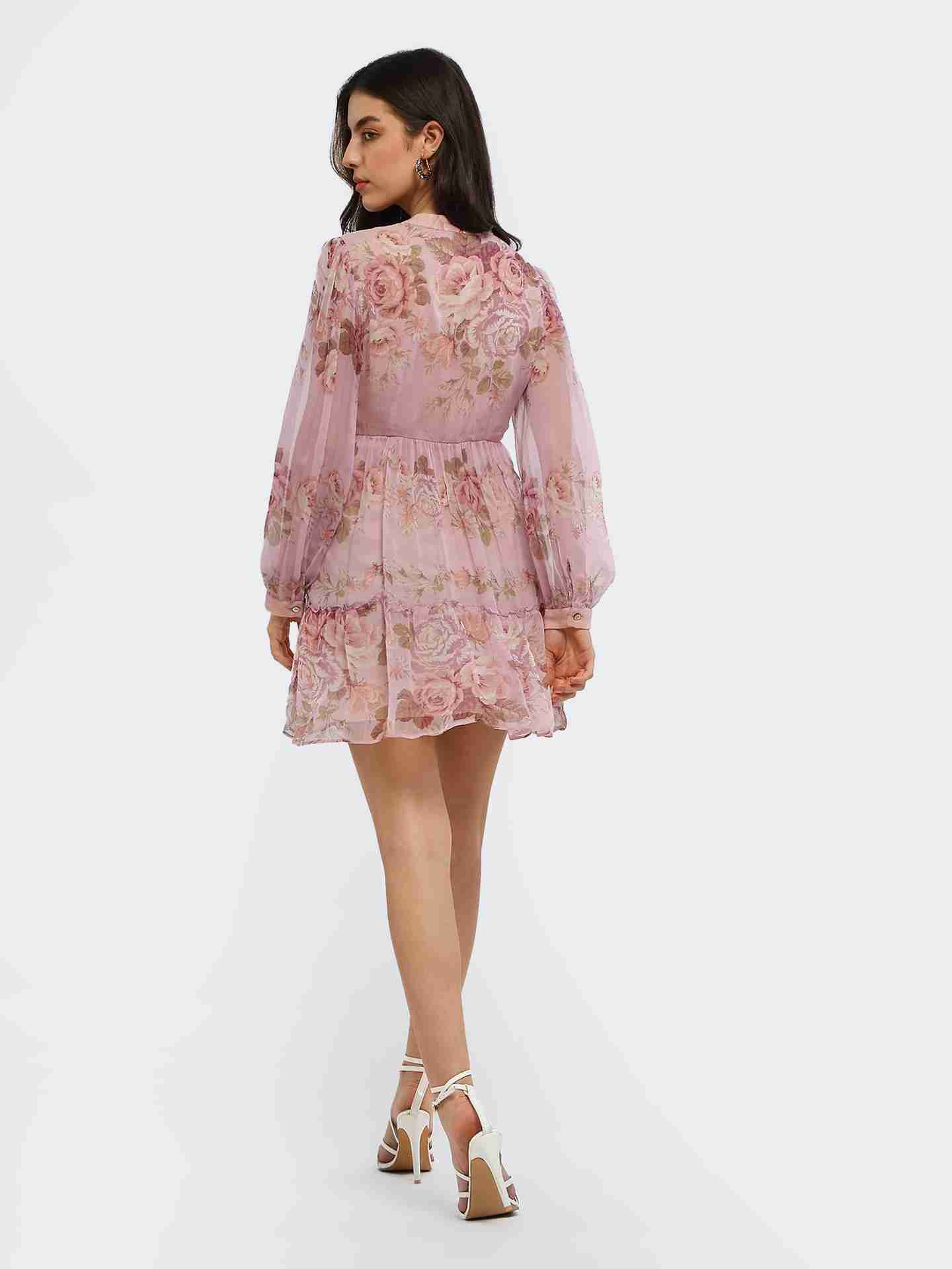 Pink Jovie Short Dress