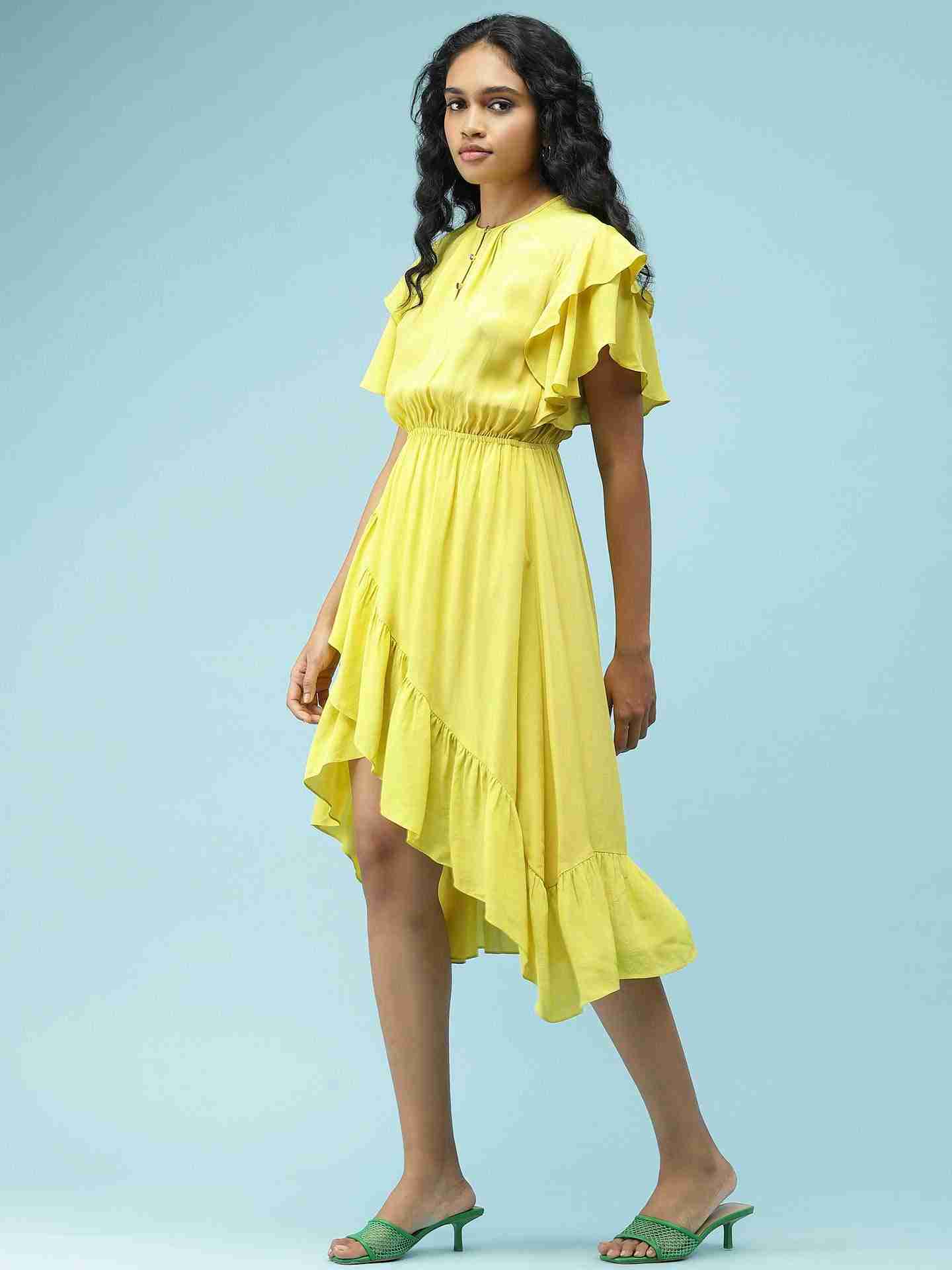 Lime Green Enora Dress