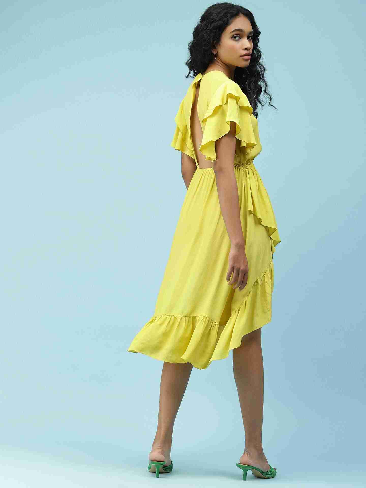 Lime Green Enora Dress