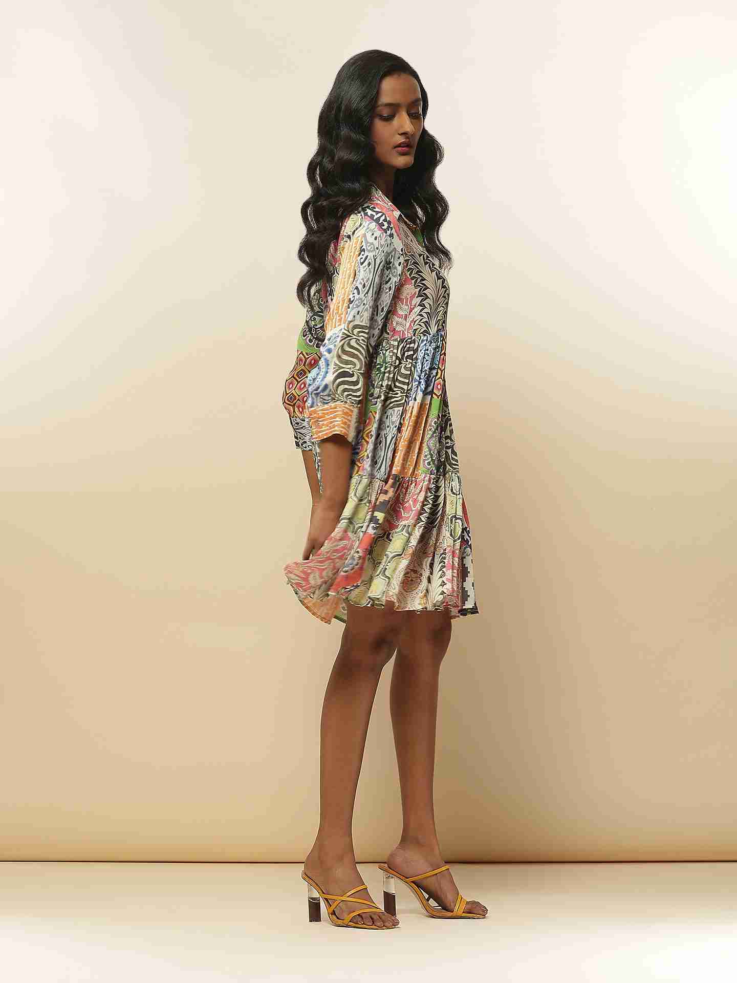 Multi Elizabeth Shirt Dress