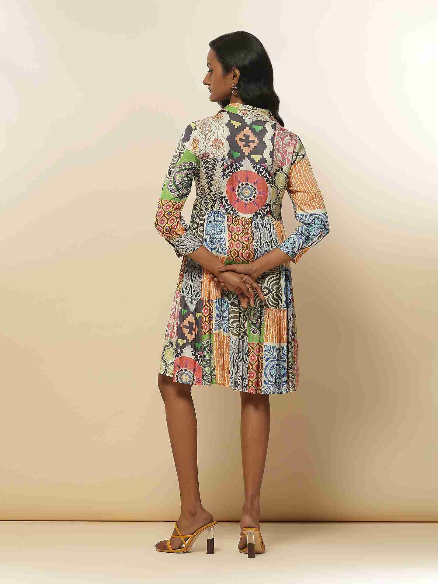 Multi Elizabeth Shirt Dress