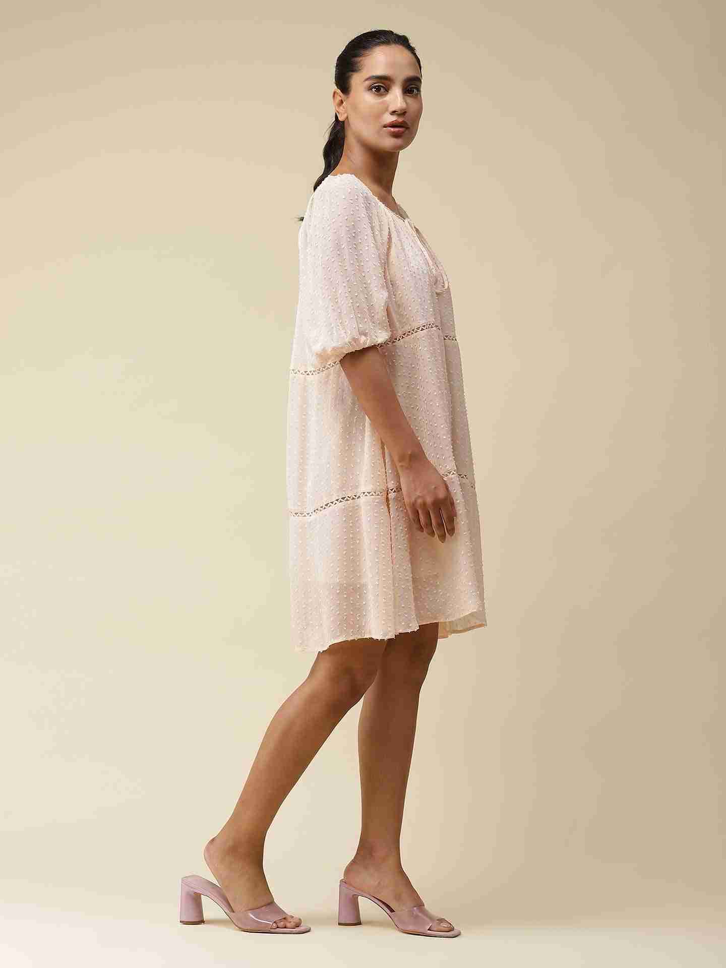 Peach Isabelle Shift Dress