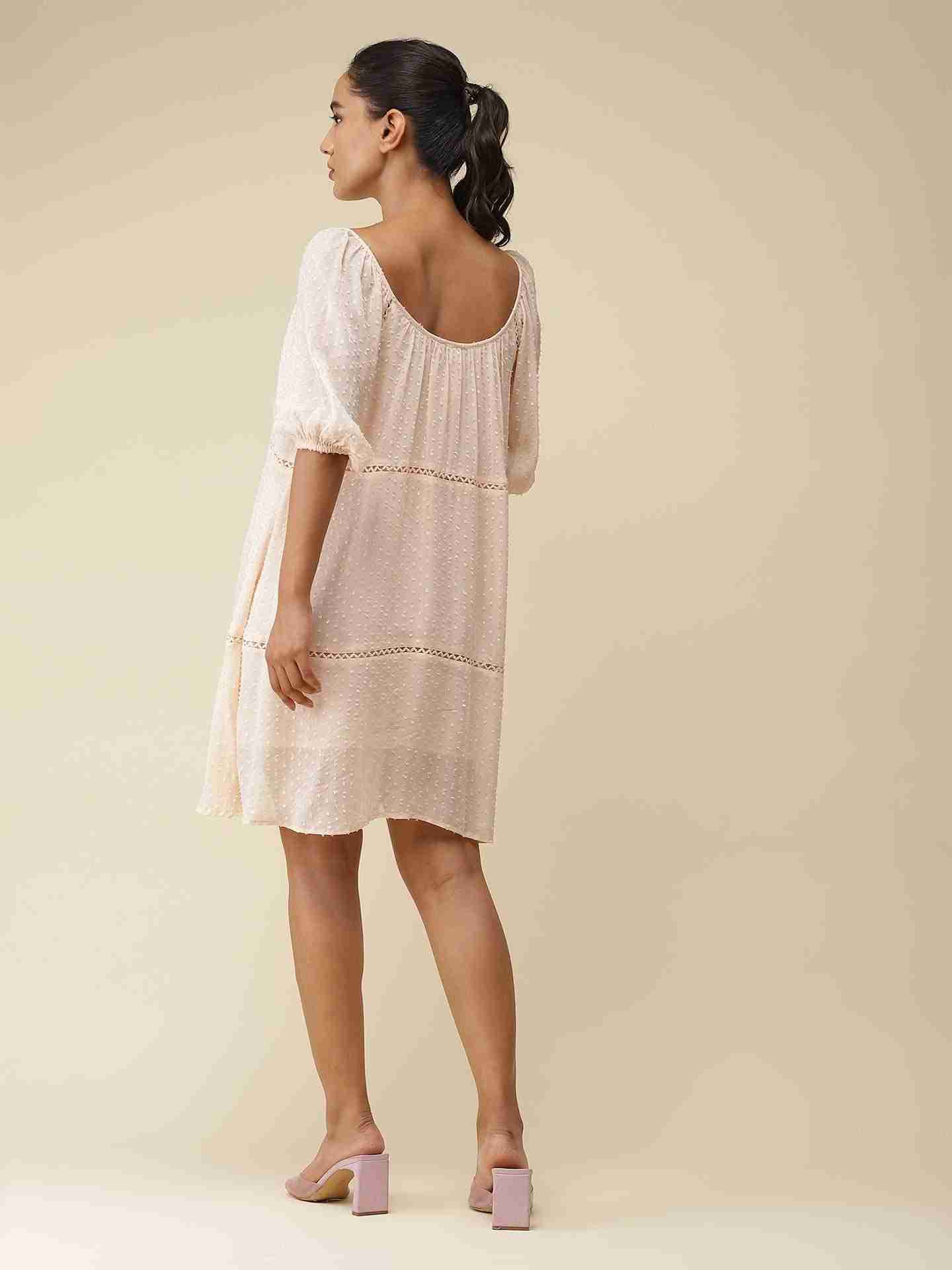 Peach Isabelle Shift Dress