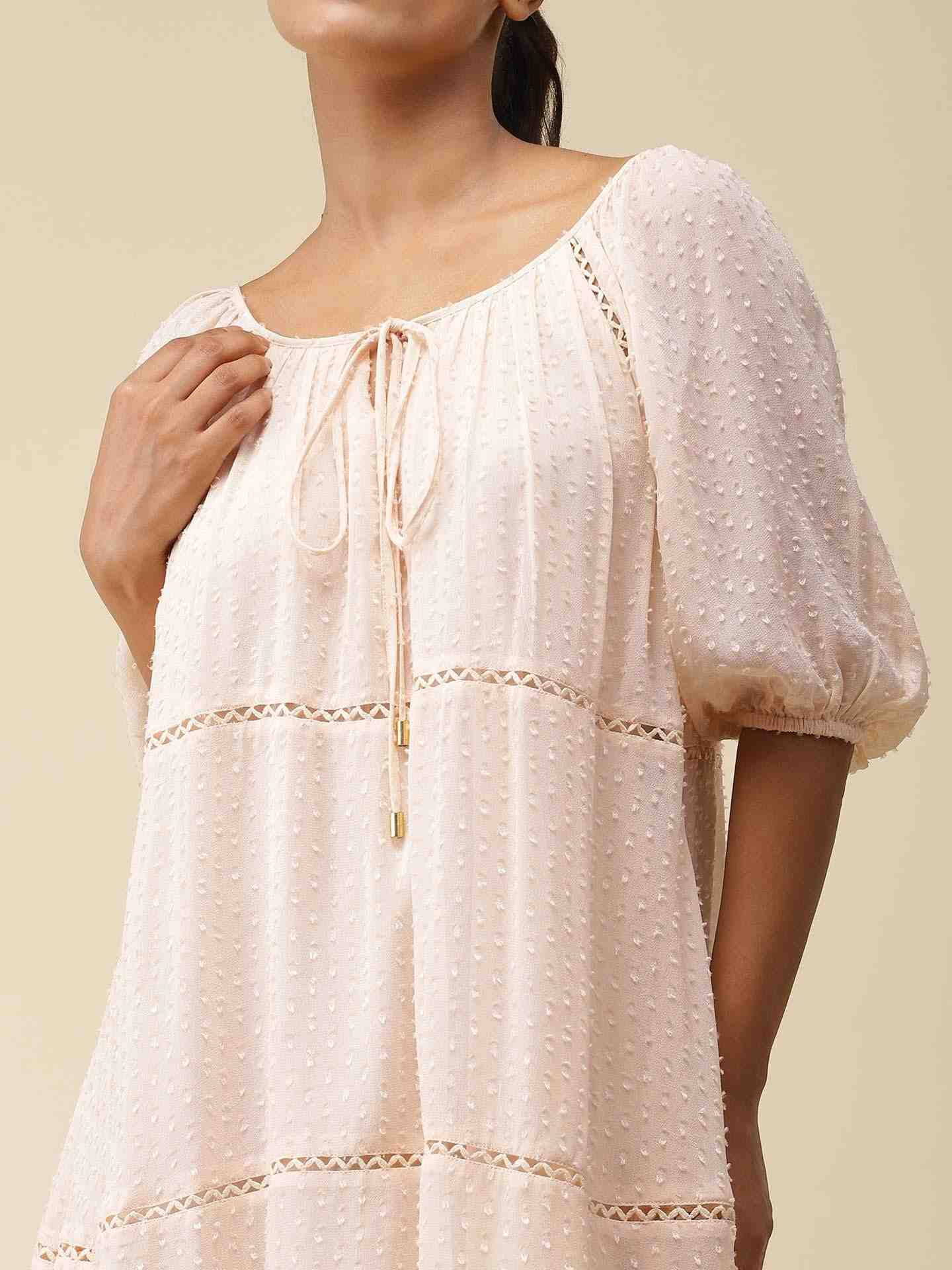 Peach Isabelle Shift Dress