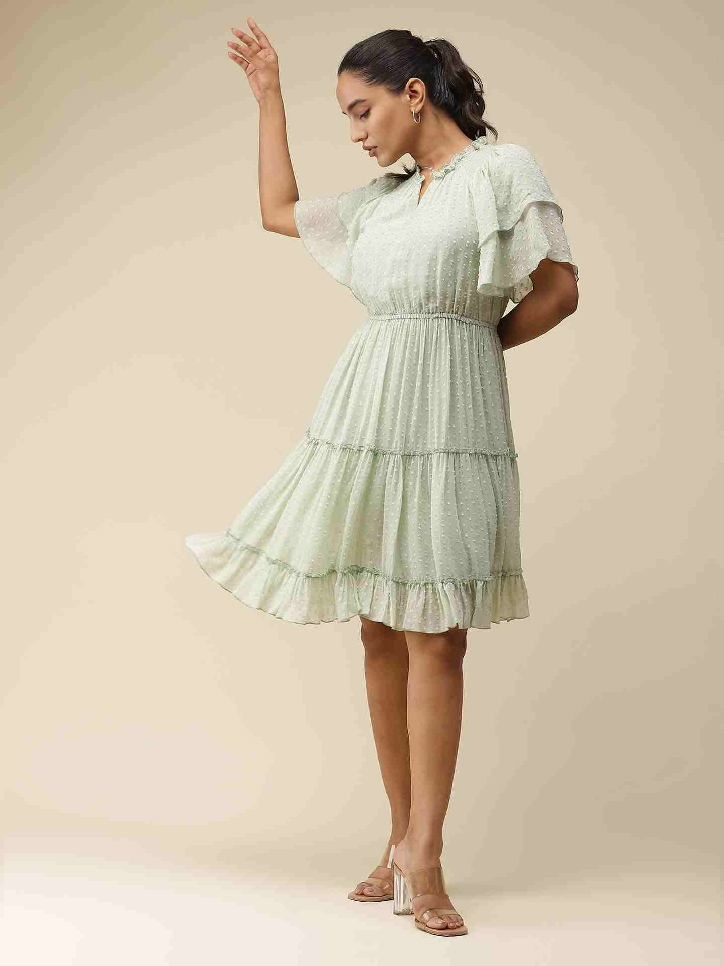 Mint Isabelle Dress