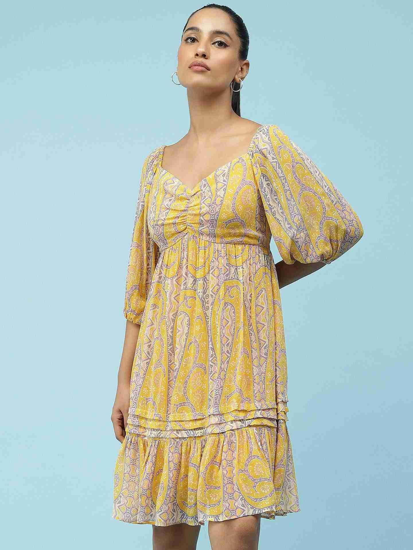 Yellow Rio Dress