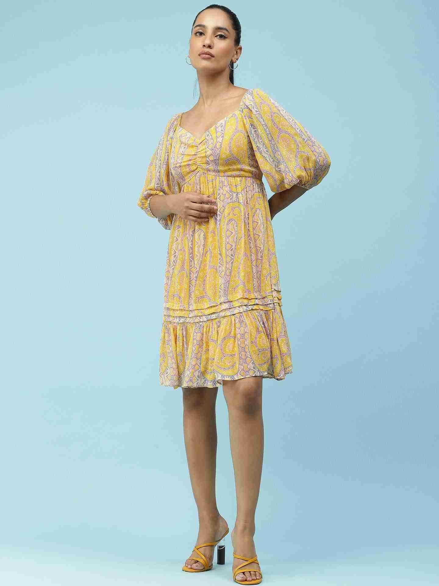 Yellow Rio Dress