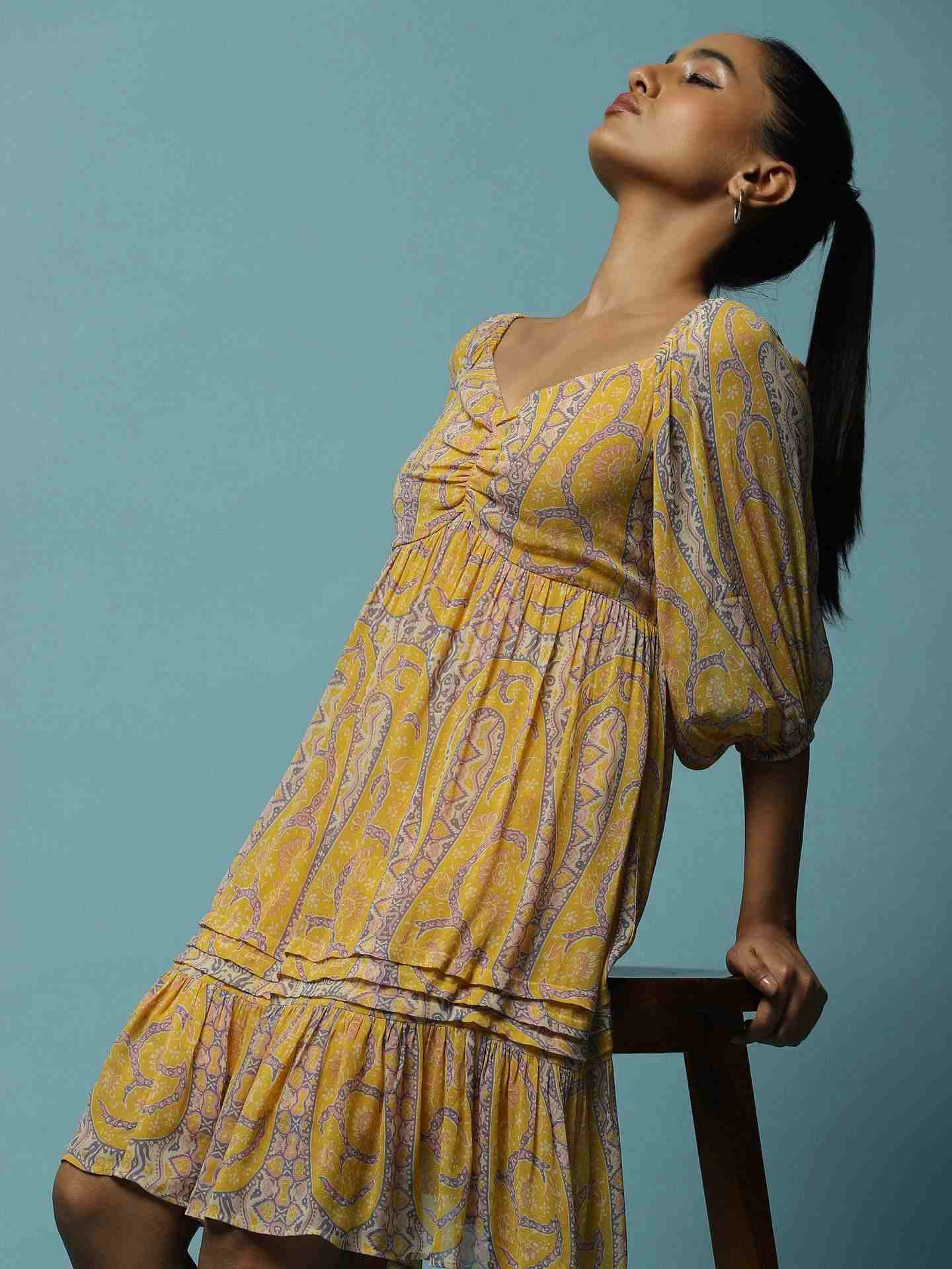 Yellow Rio Dress