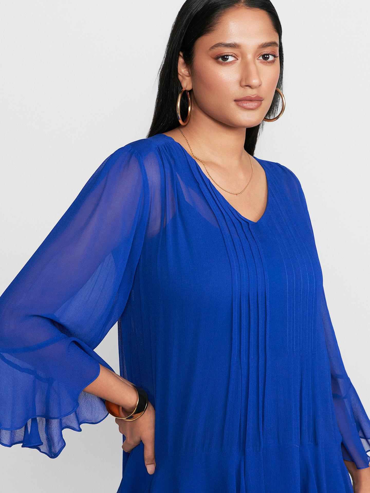 Blue Vannie Short Dress