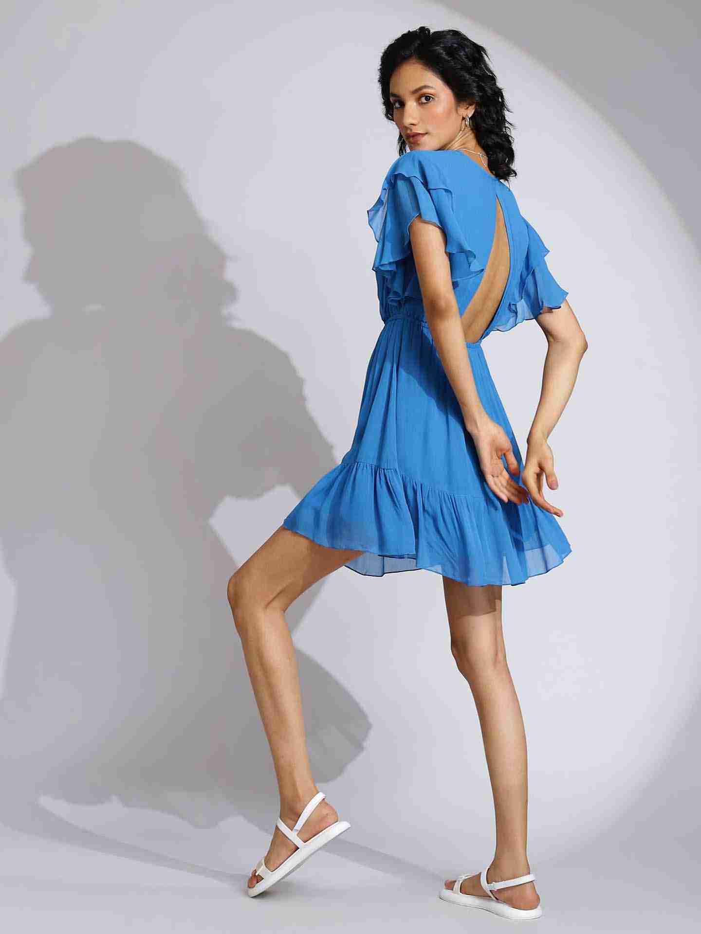 Electric Blue Daniella Dress