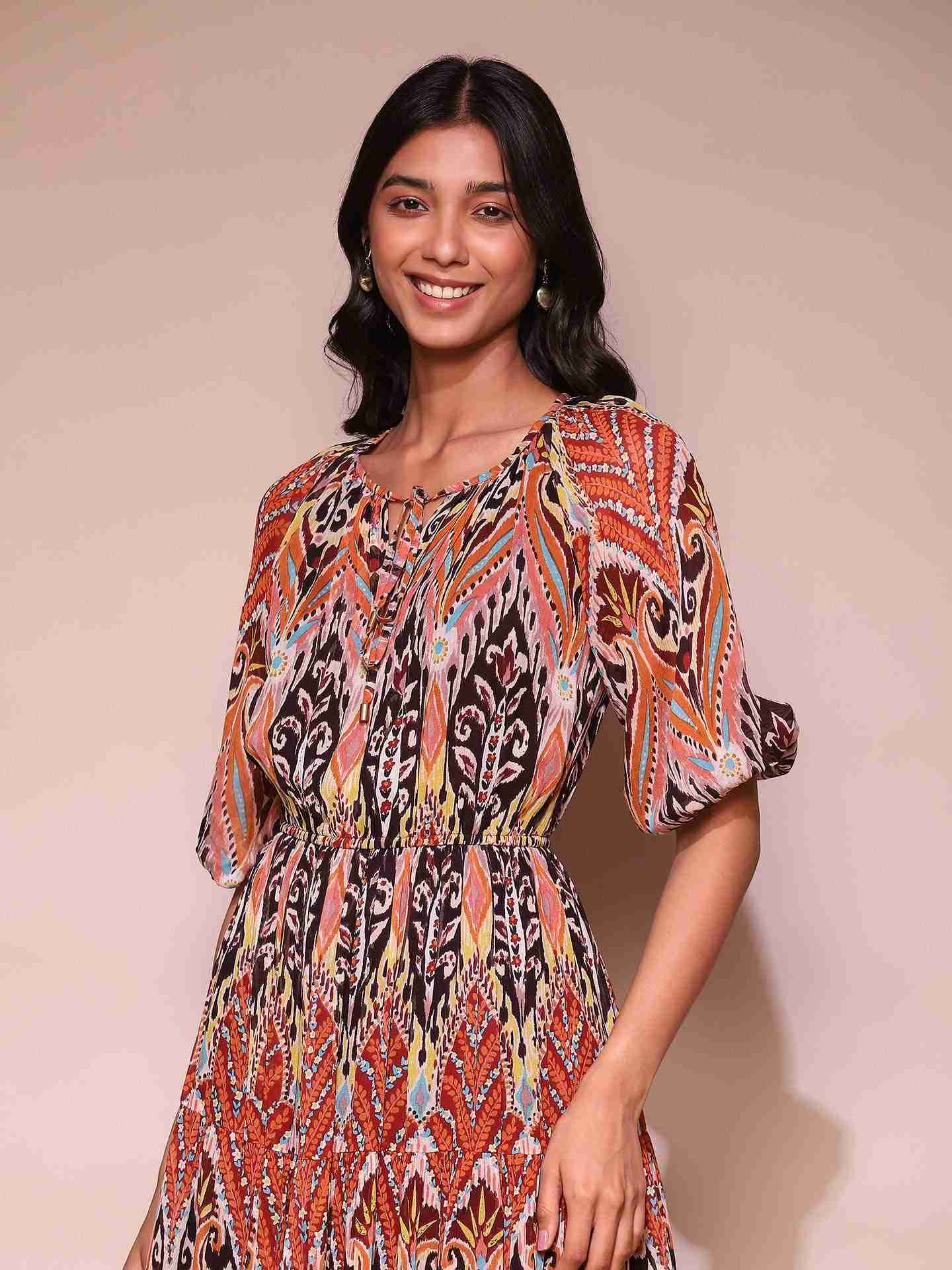 Brown Darlene Dress