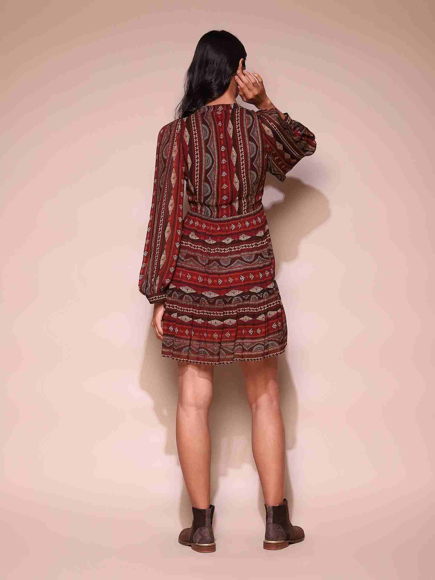 Brown Ava Dress
