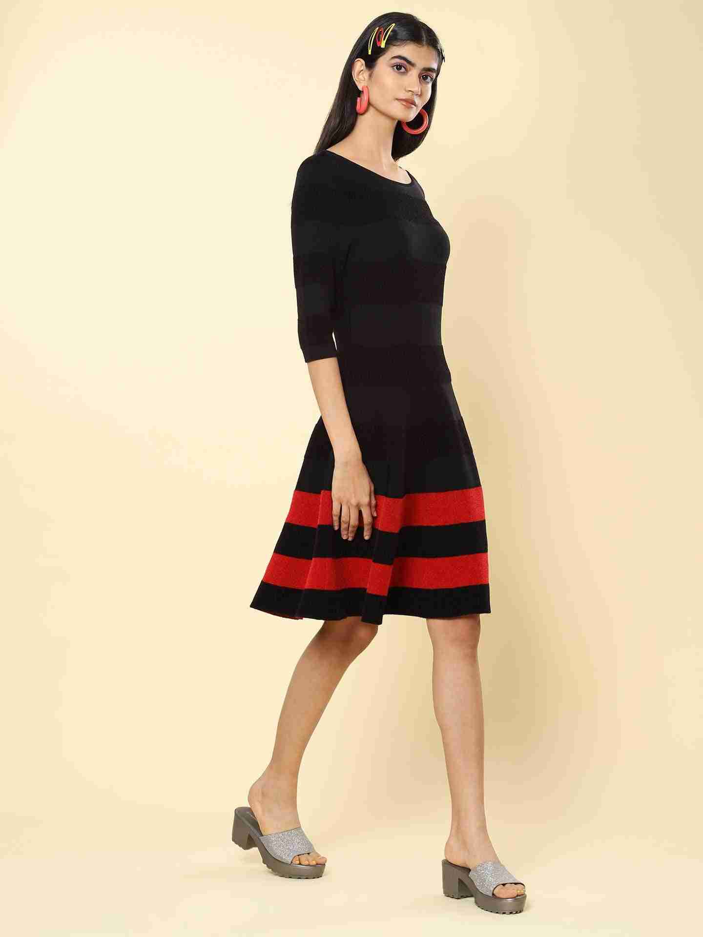 Black Winter Saga Dress