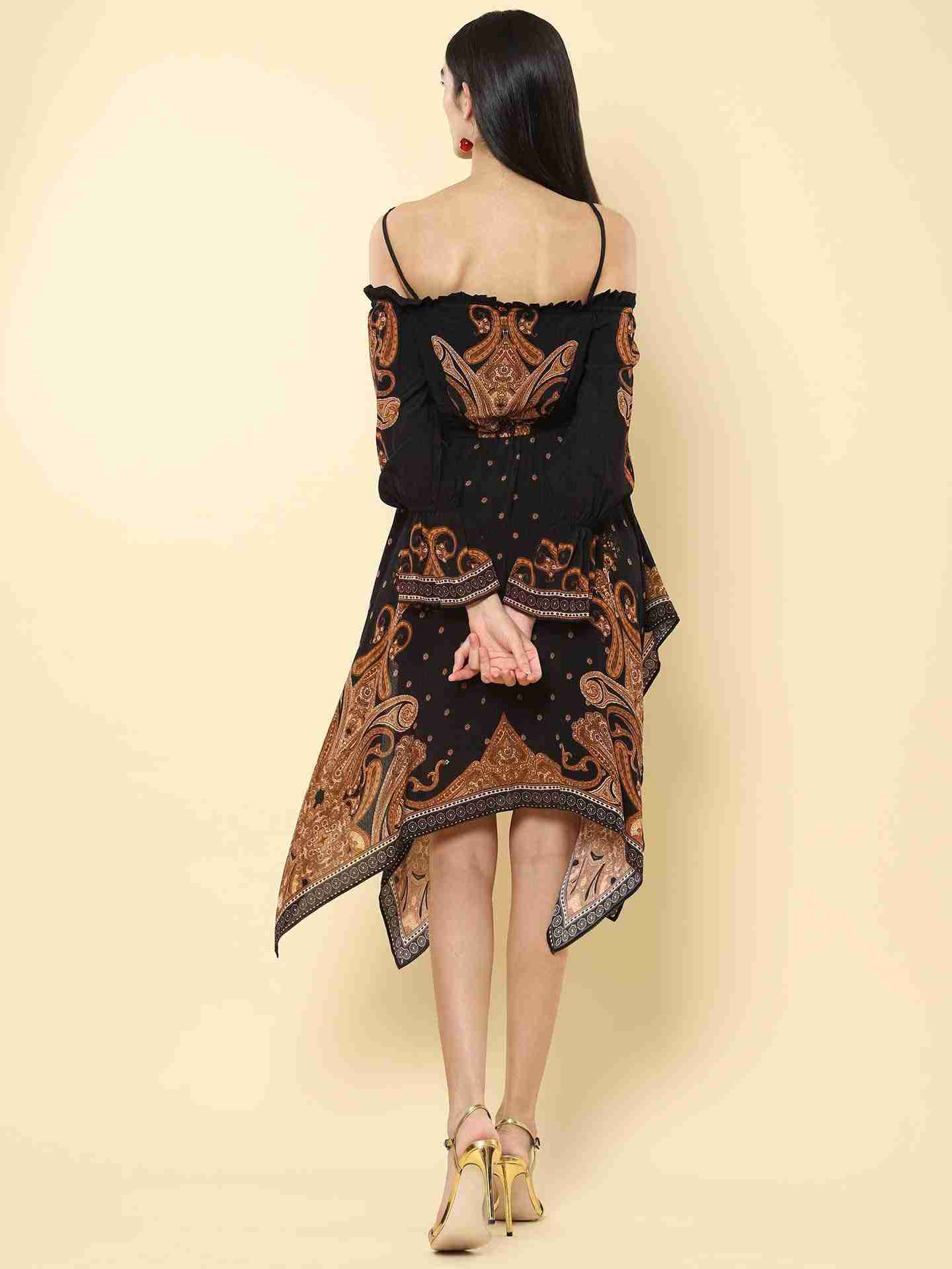 Black Jividha Dress