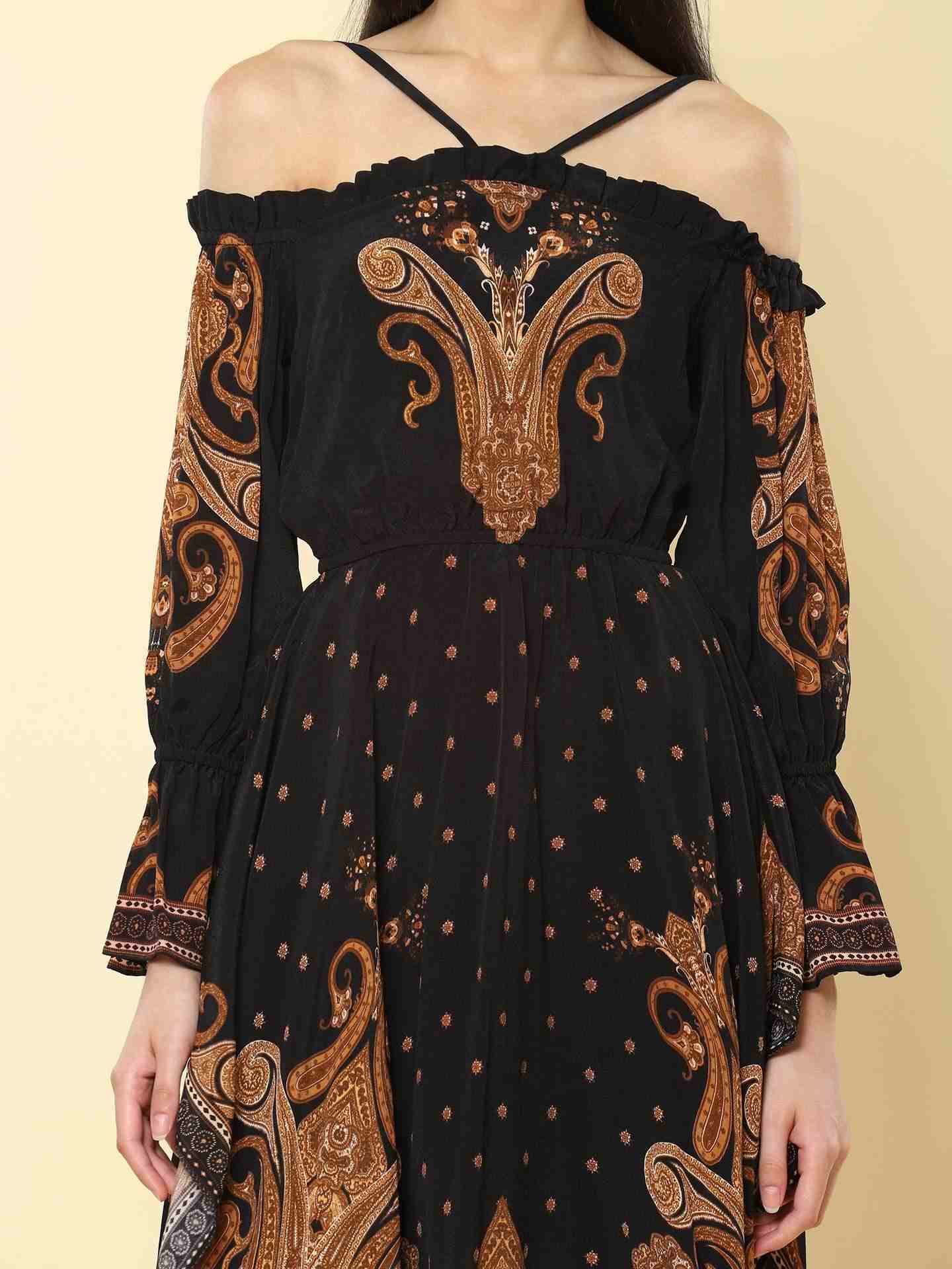 Black Jividha Dress