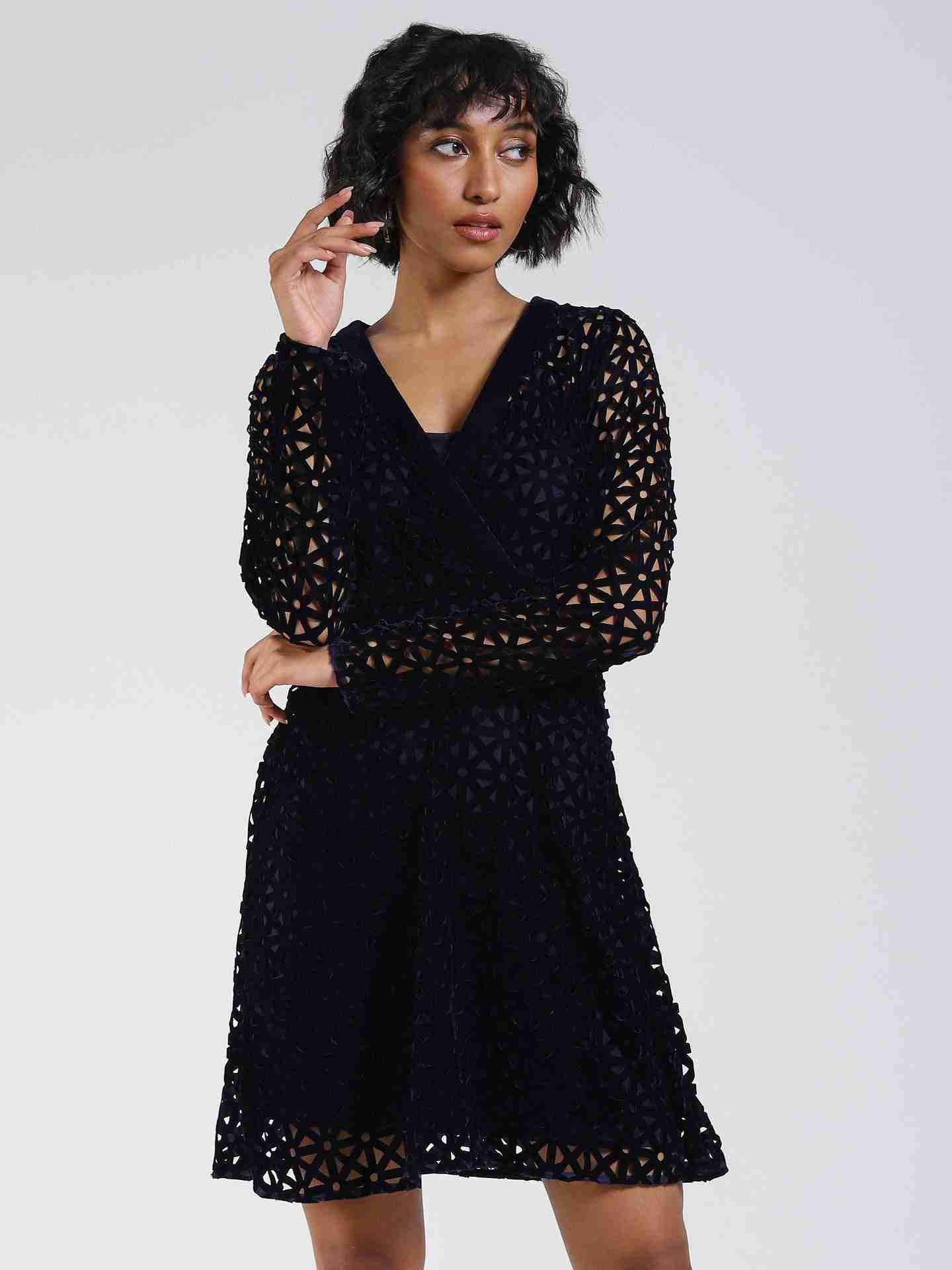 Navy Lazik Dress