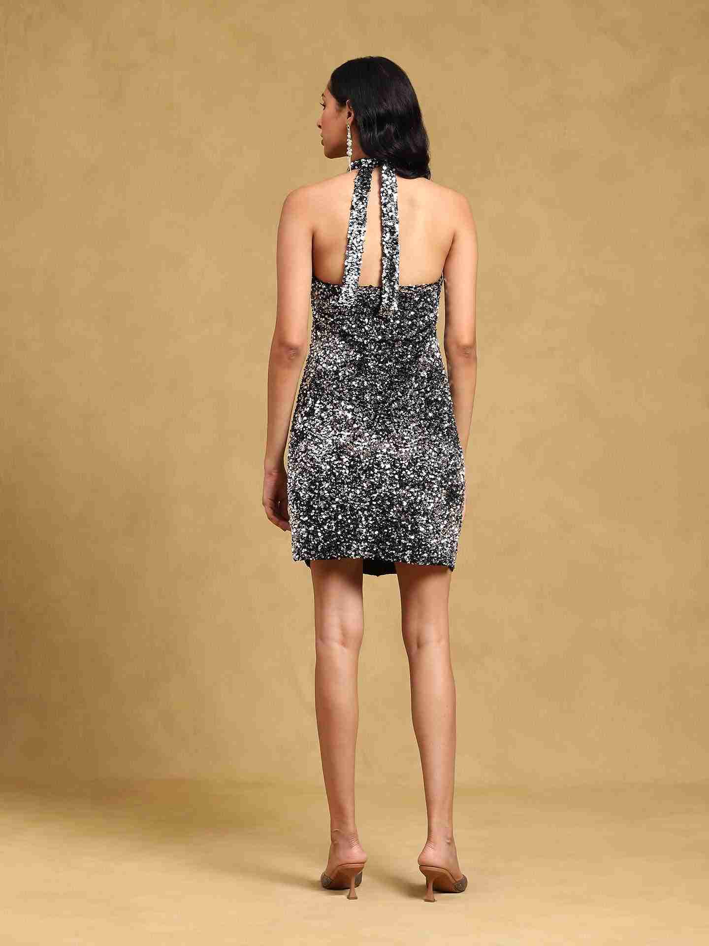 Black Haydee Shift Dress