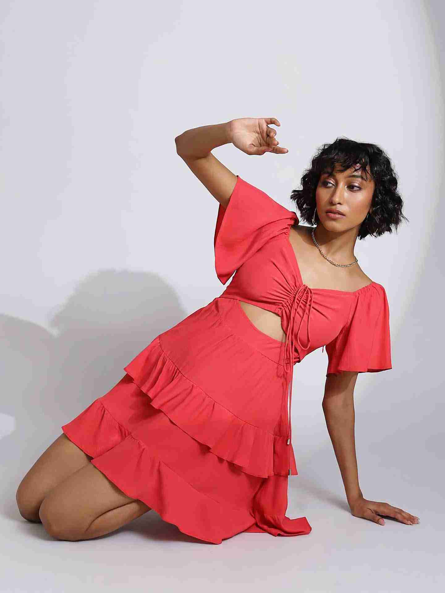 Coral Shea Dress