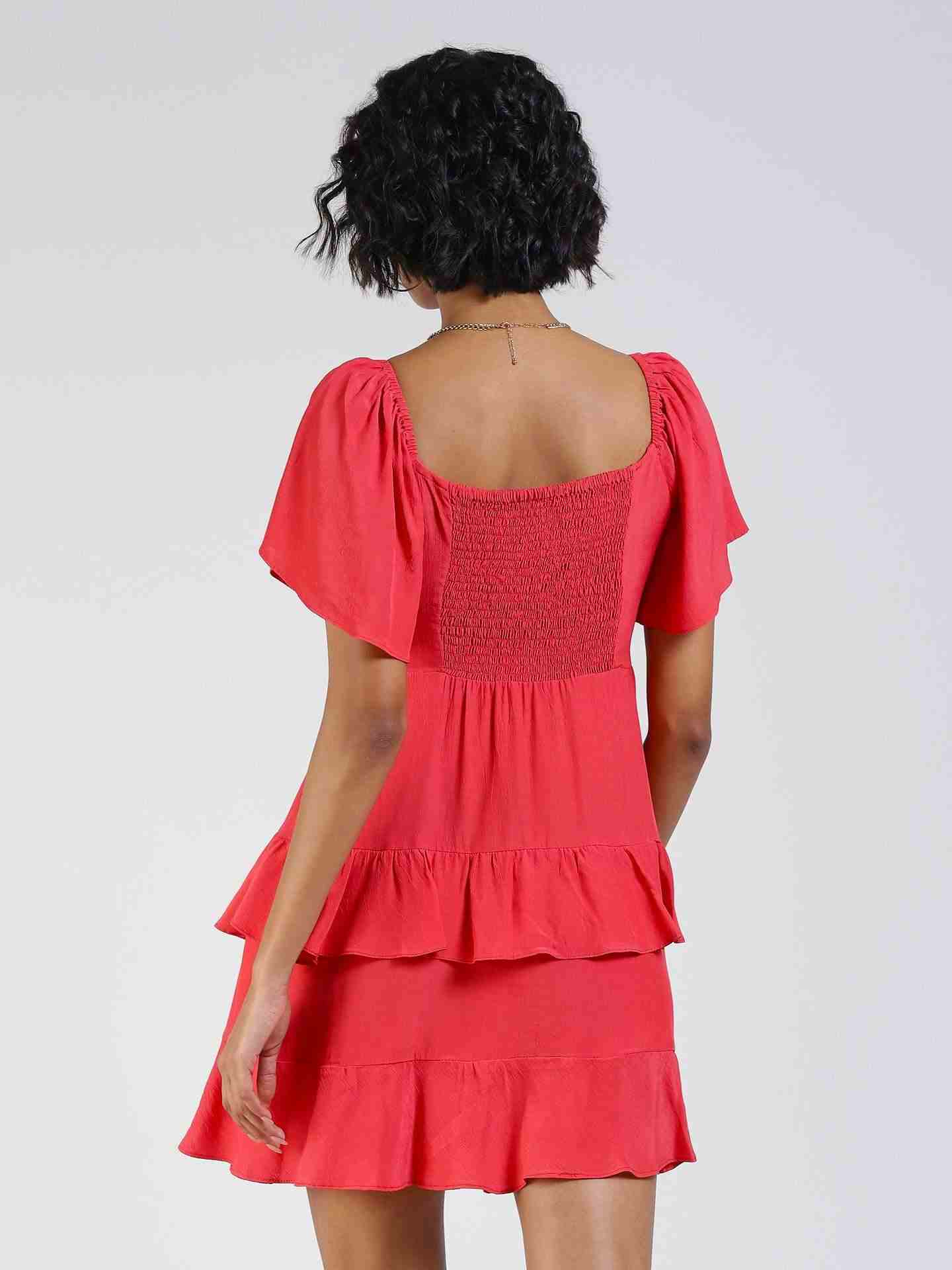 Coral Shea Dress