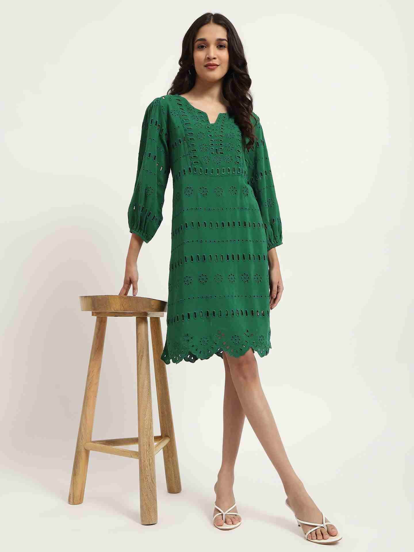 Emerald Phylis Shift Dress