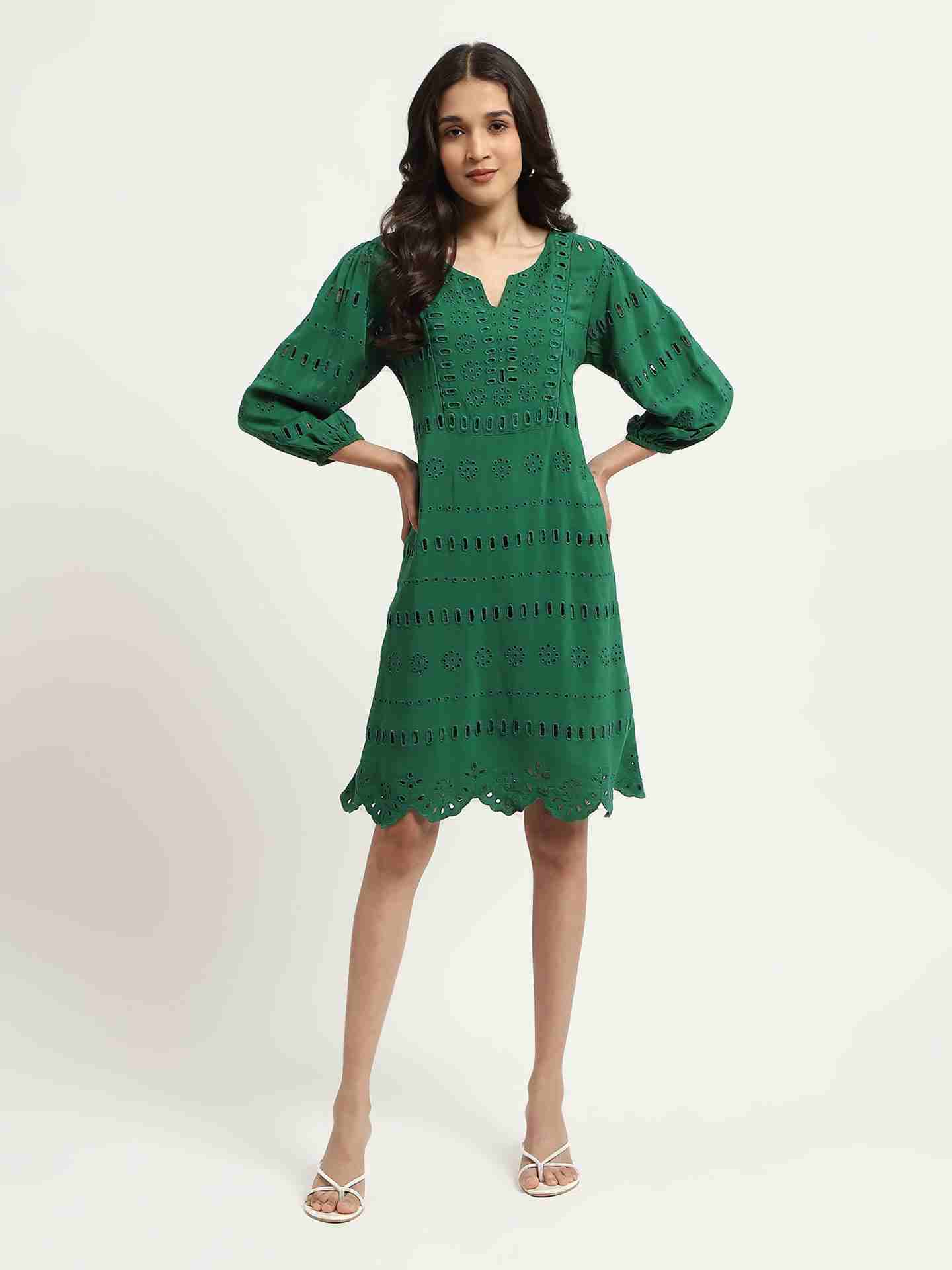 Emerald Phylis Shift Dress