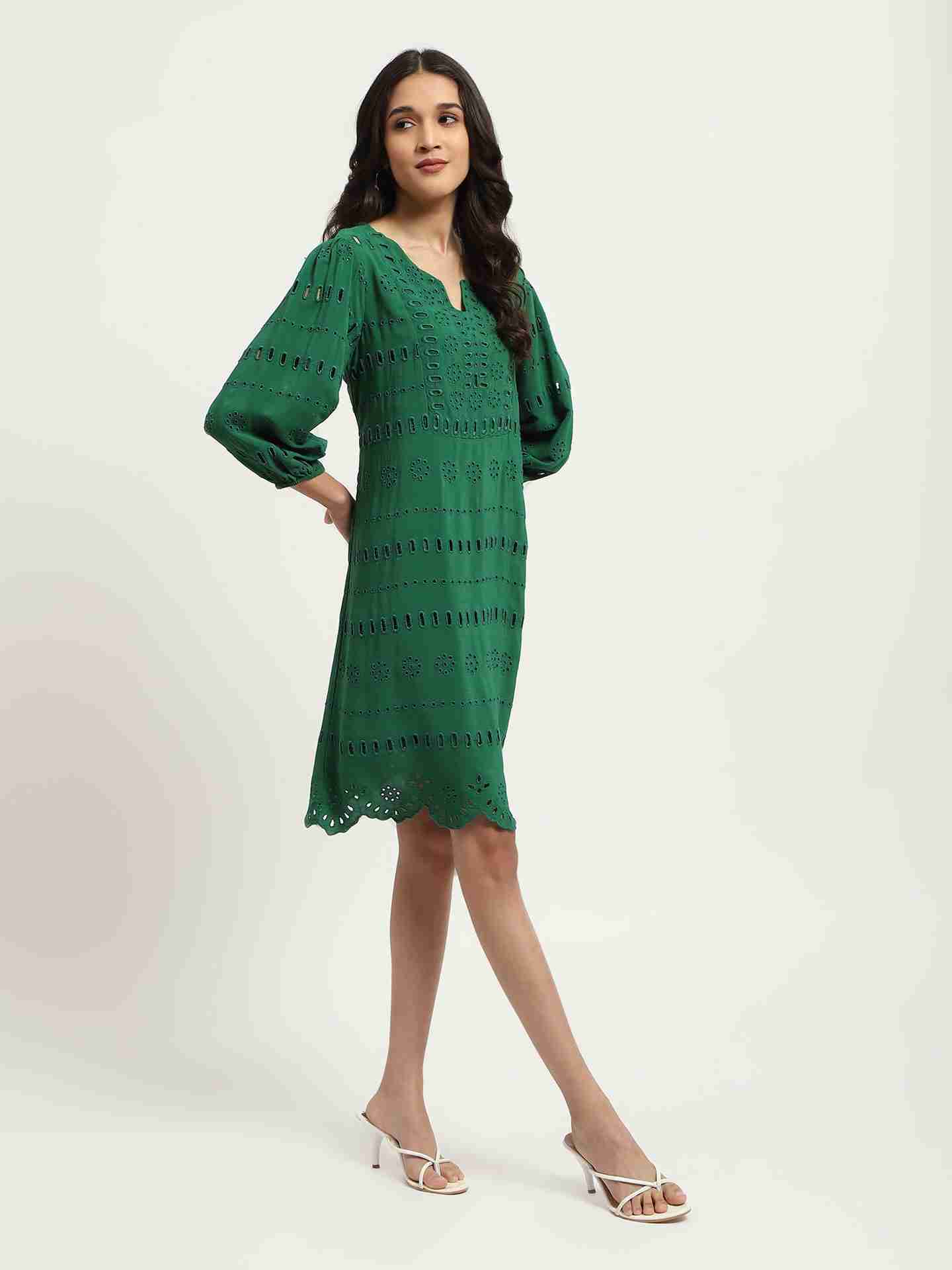 Emerald Phylis Shift Dress