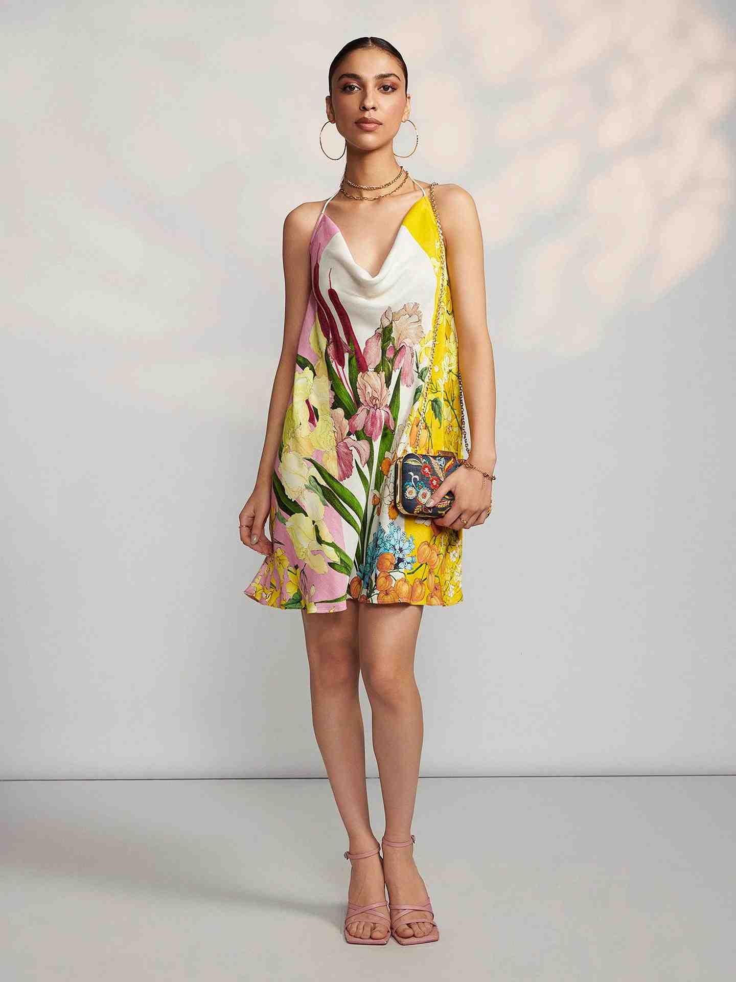 Multi Delanie Short Dress