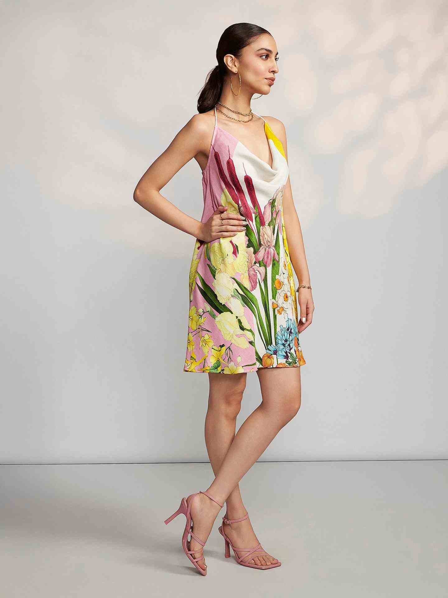 Multi Delanie Short Dress