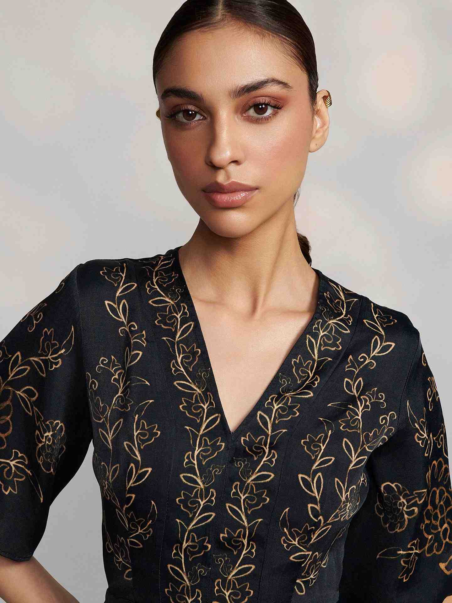 Black Marce Short Dress