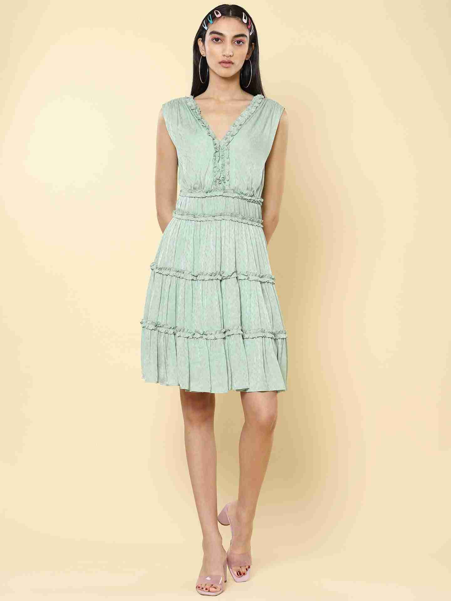Mint Alina Dress