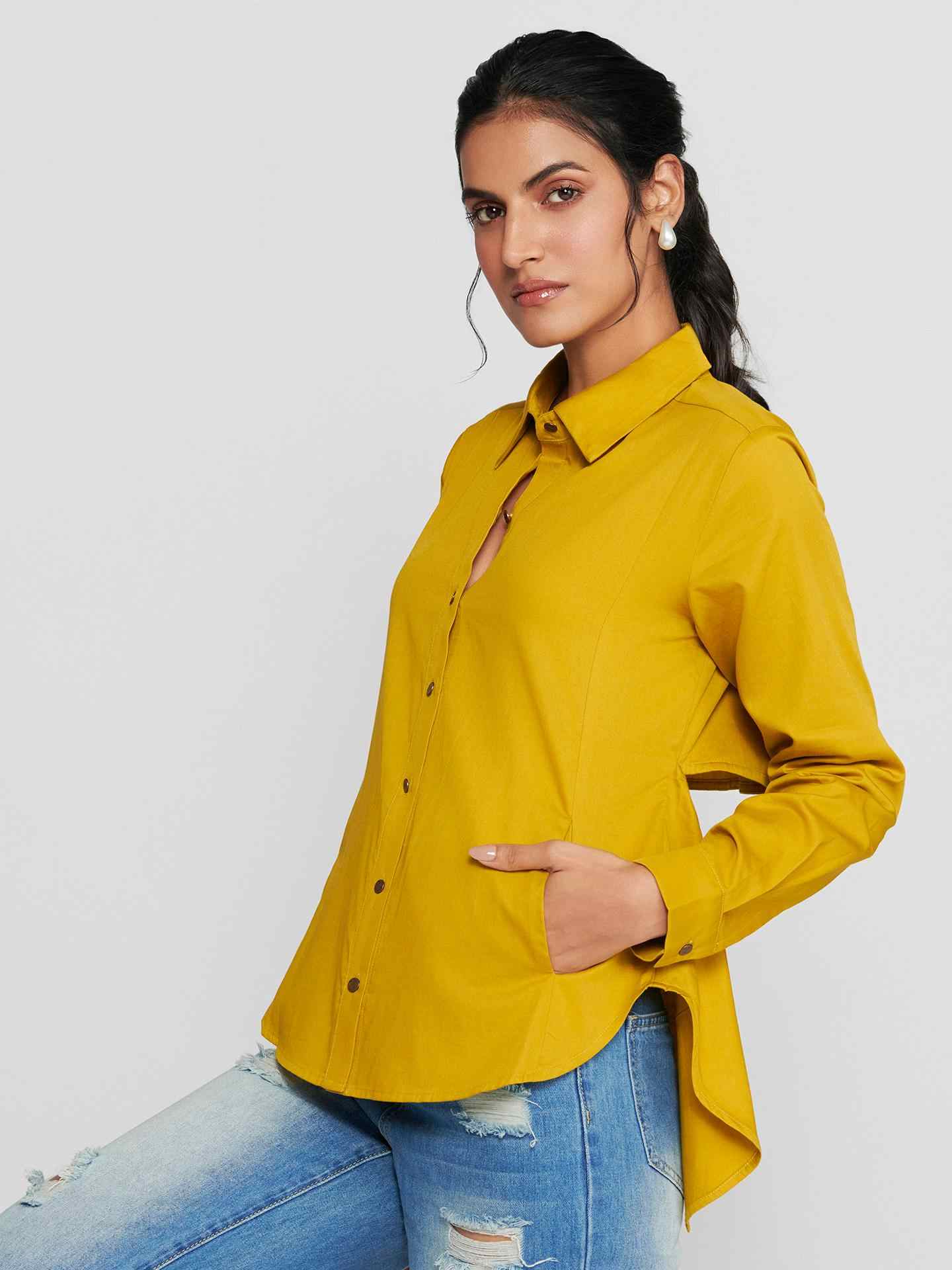 Mustard Velda Shirt