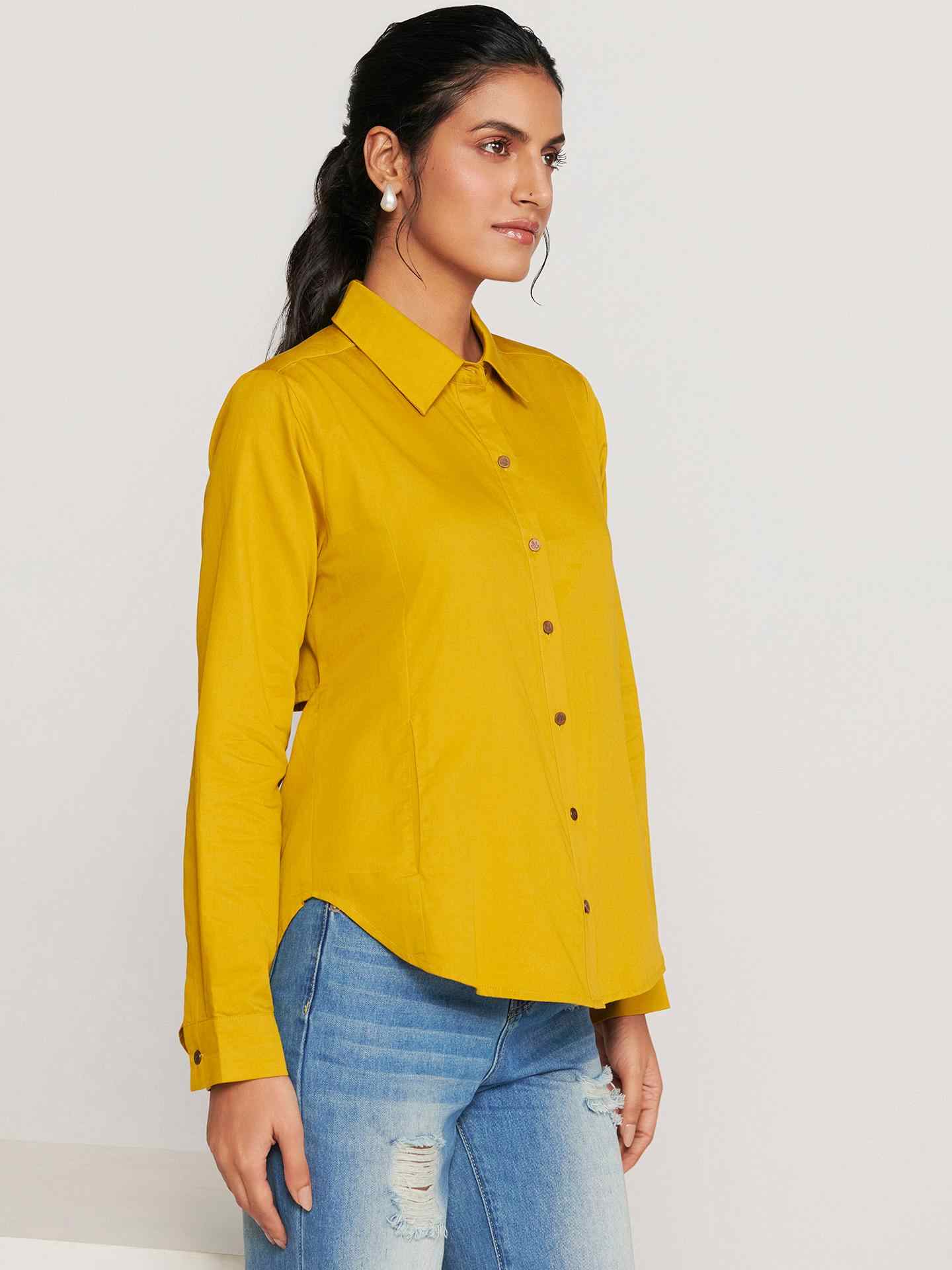 Mustard Velda Shirt