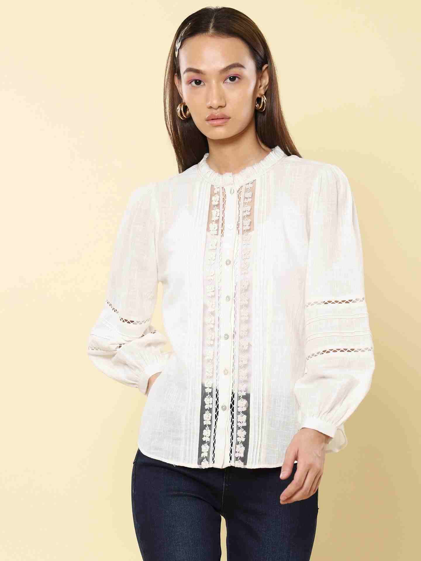 White Blooming Dales Shirt