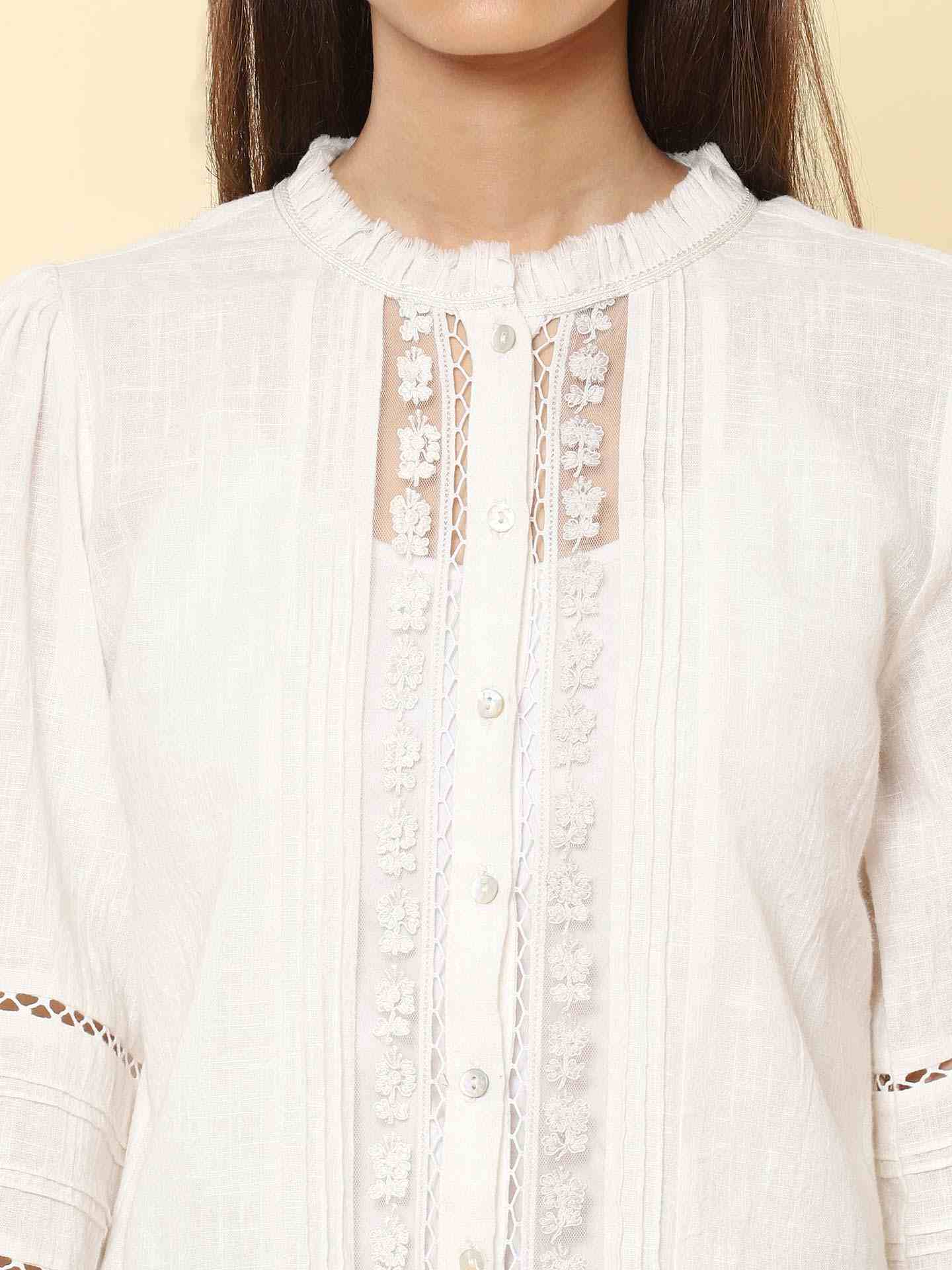 White Blooming Dales Shirt