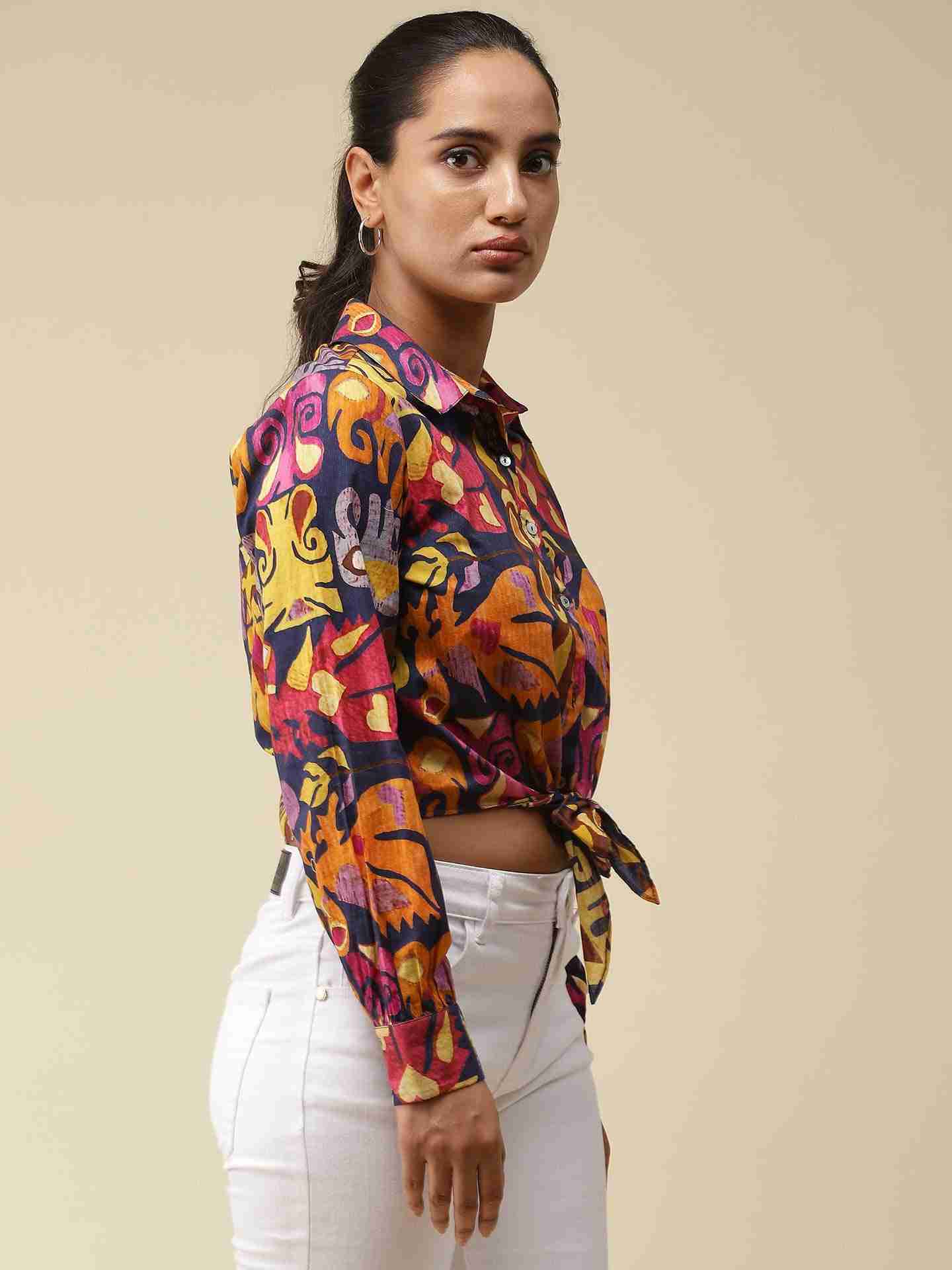 Navy Baani Shirt