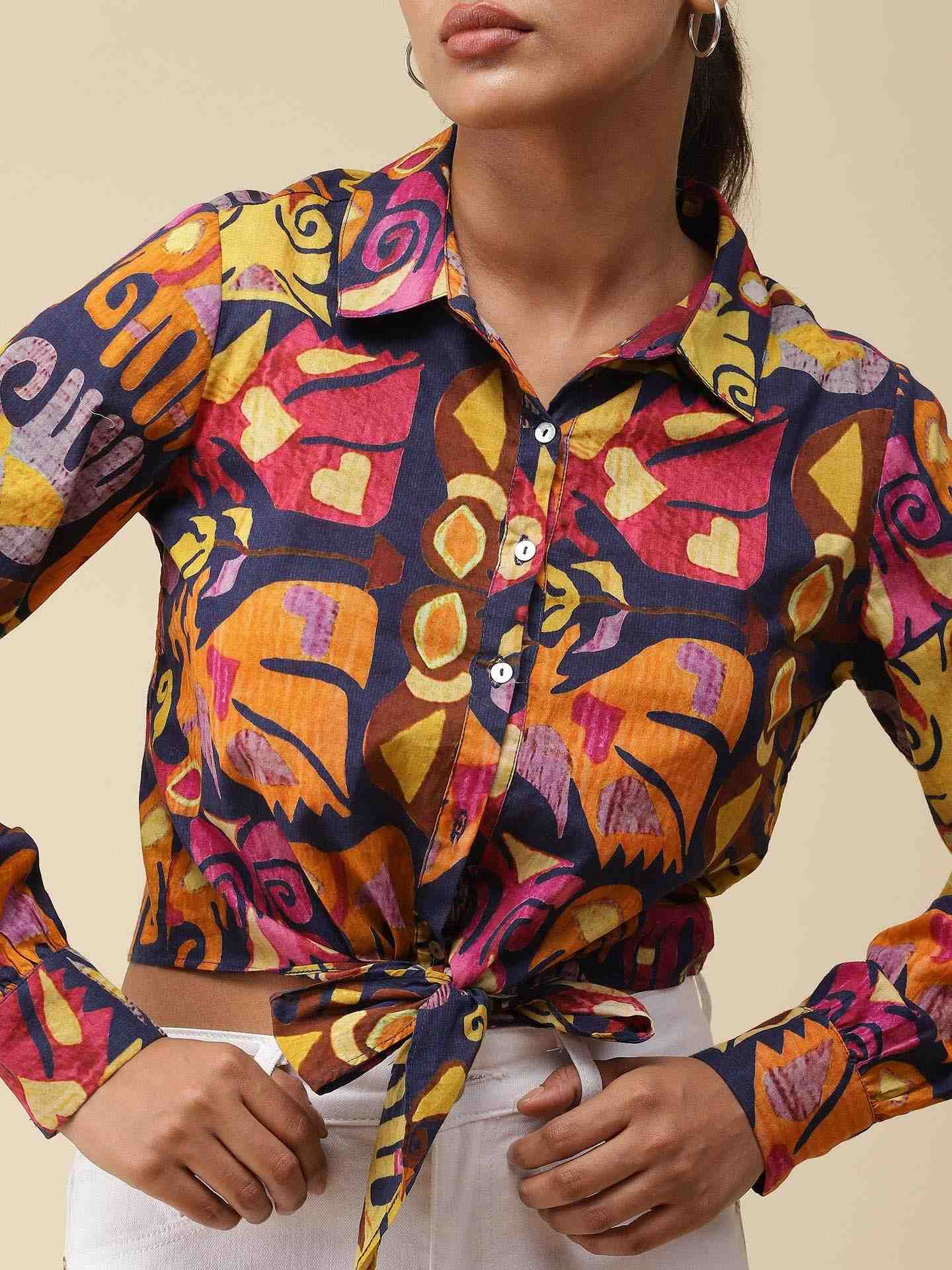 Navy Baani Shirt