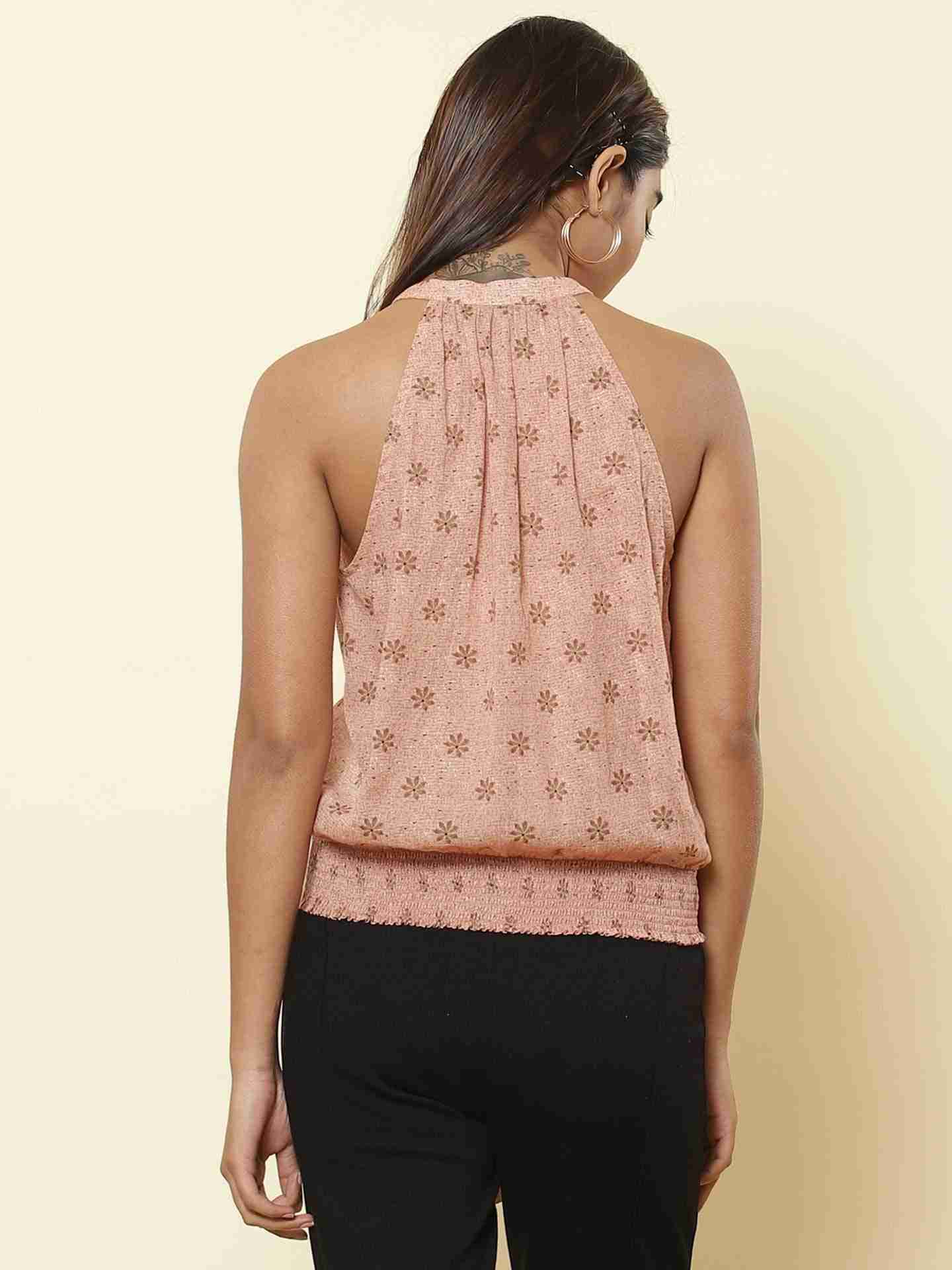 Brown Fashion Flair Shirt