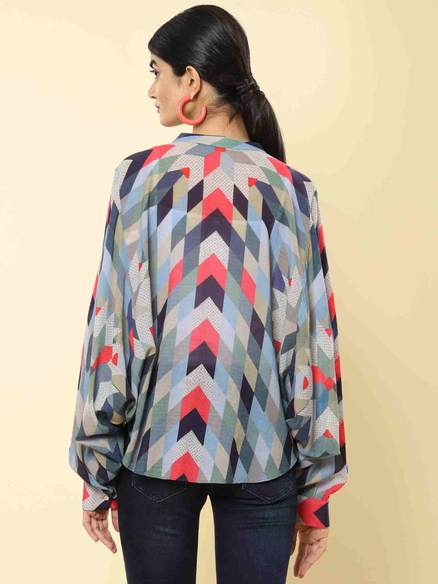 Blue Princess Shamiyana Shirt