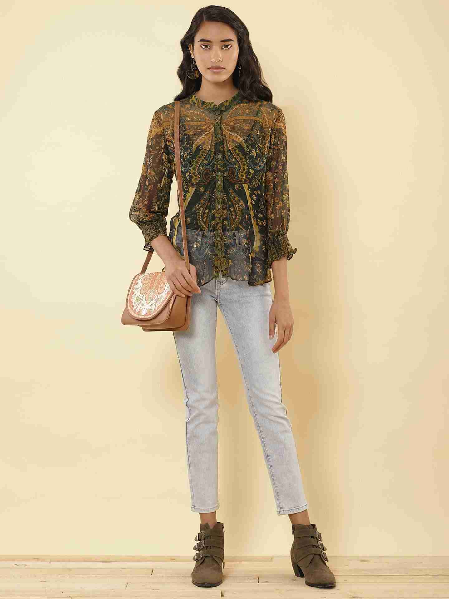 Green Haisey Paisley Shirt