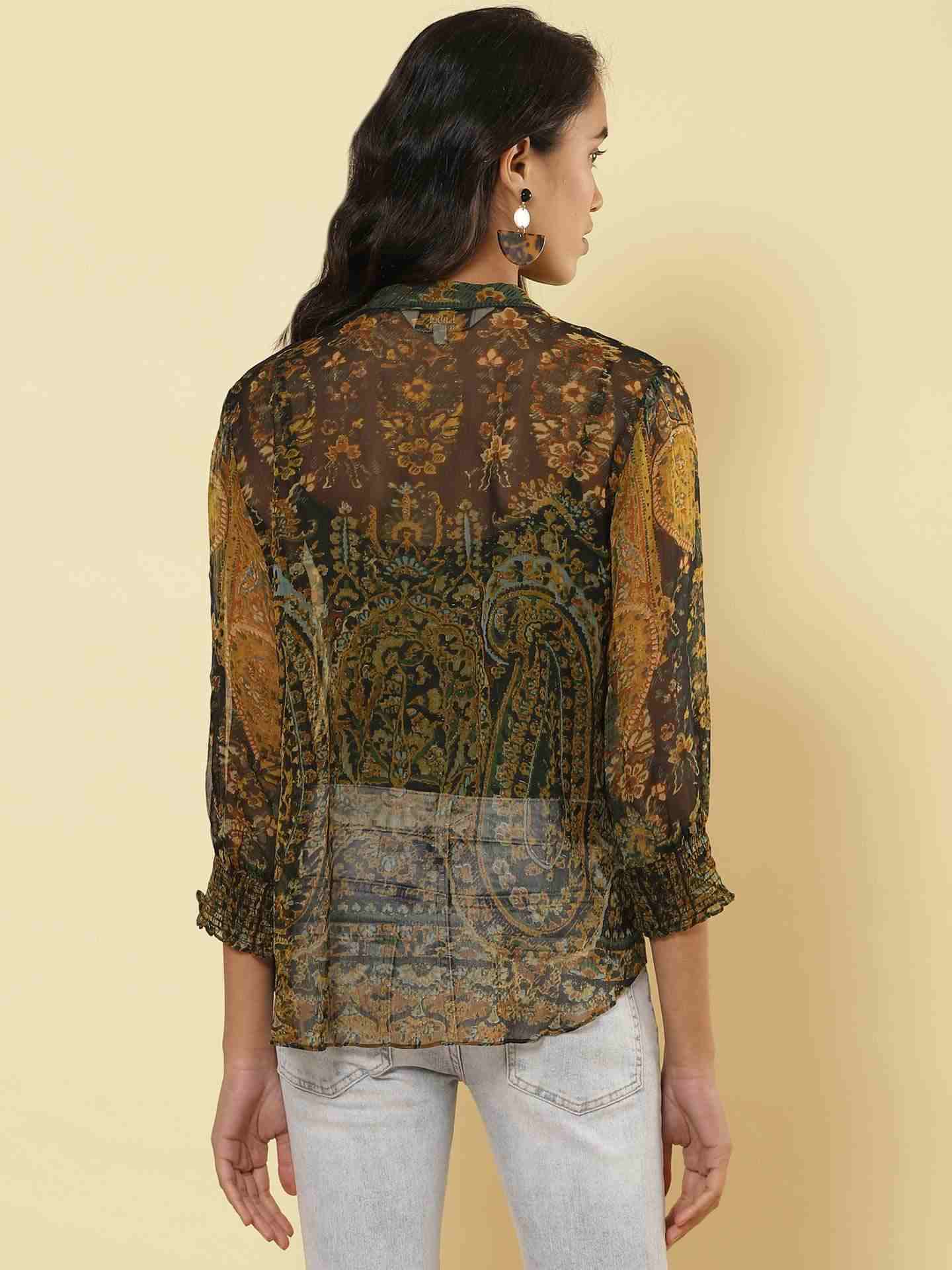 Green Haisey Paisley Shirt