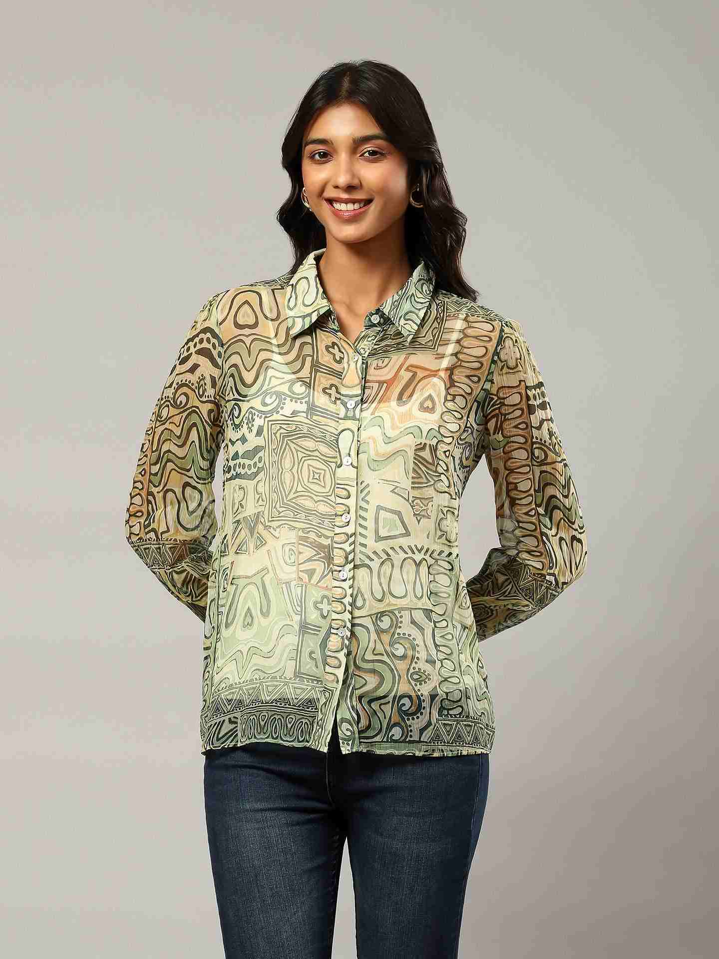 Green Georgia Shirt