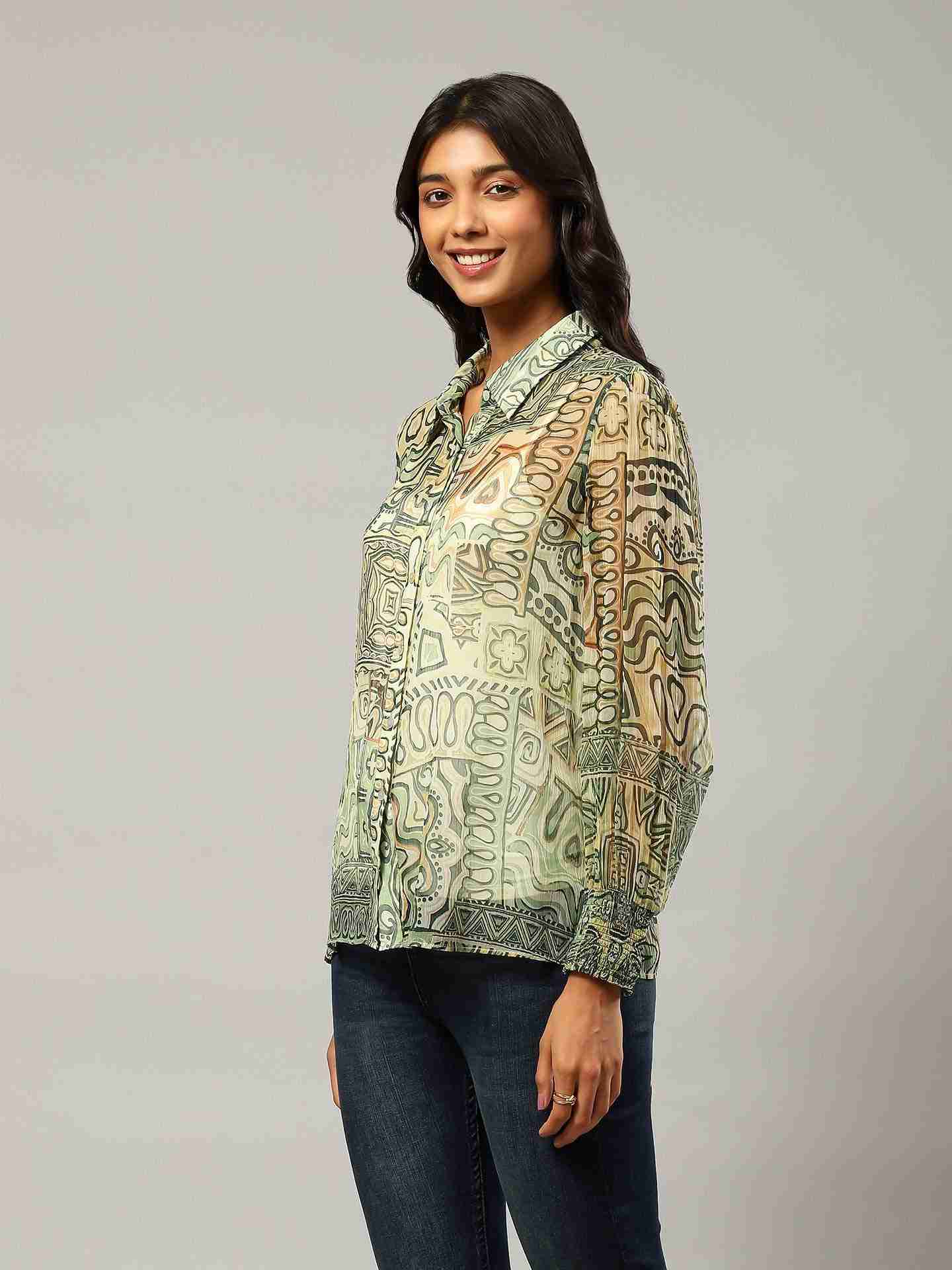 Green Georgia Shirt