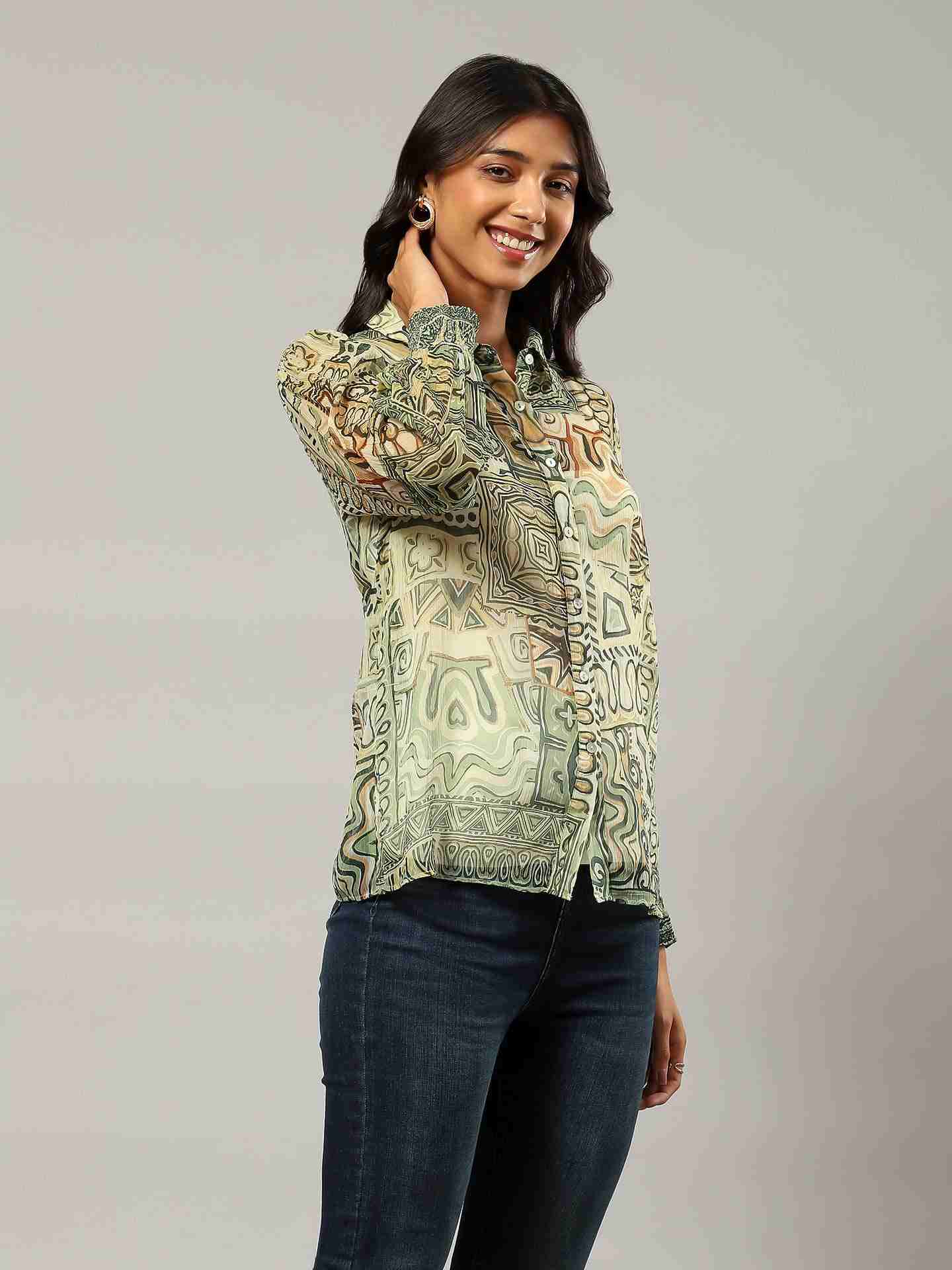 Green Georgia Shirt