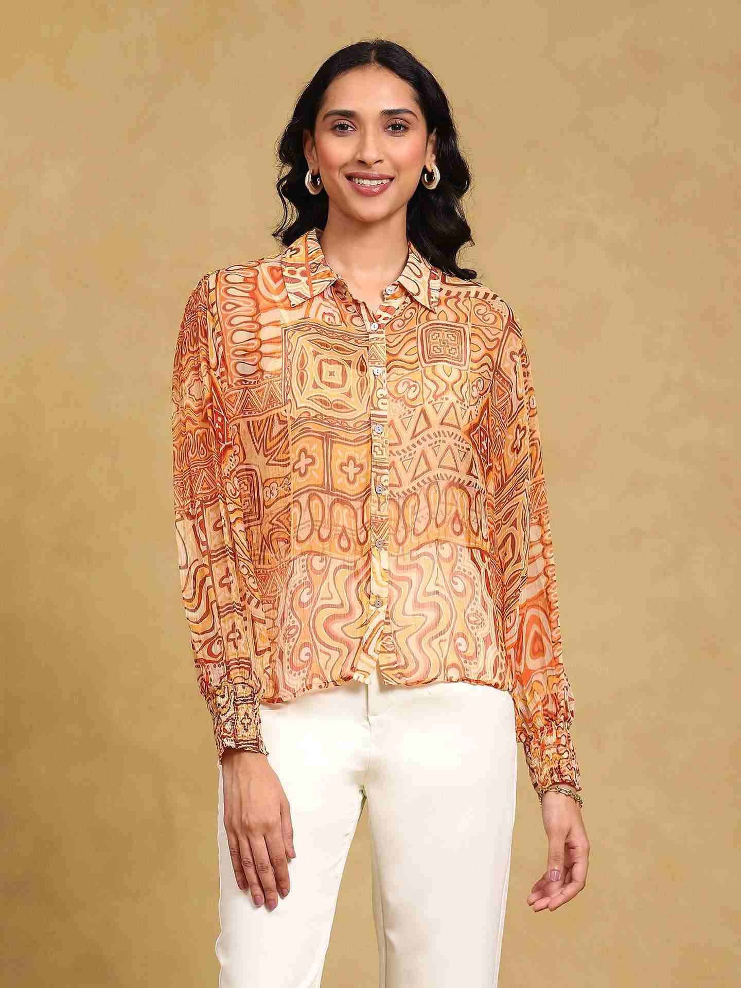 Orange Georgia Shirt