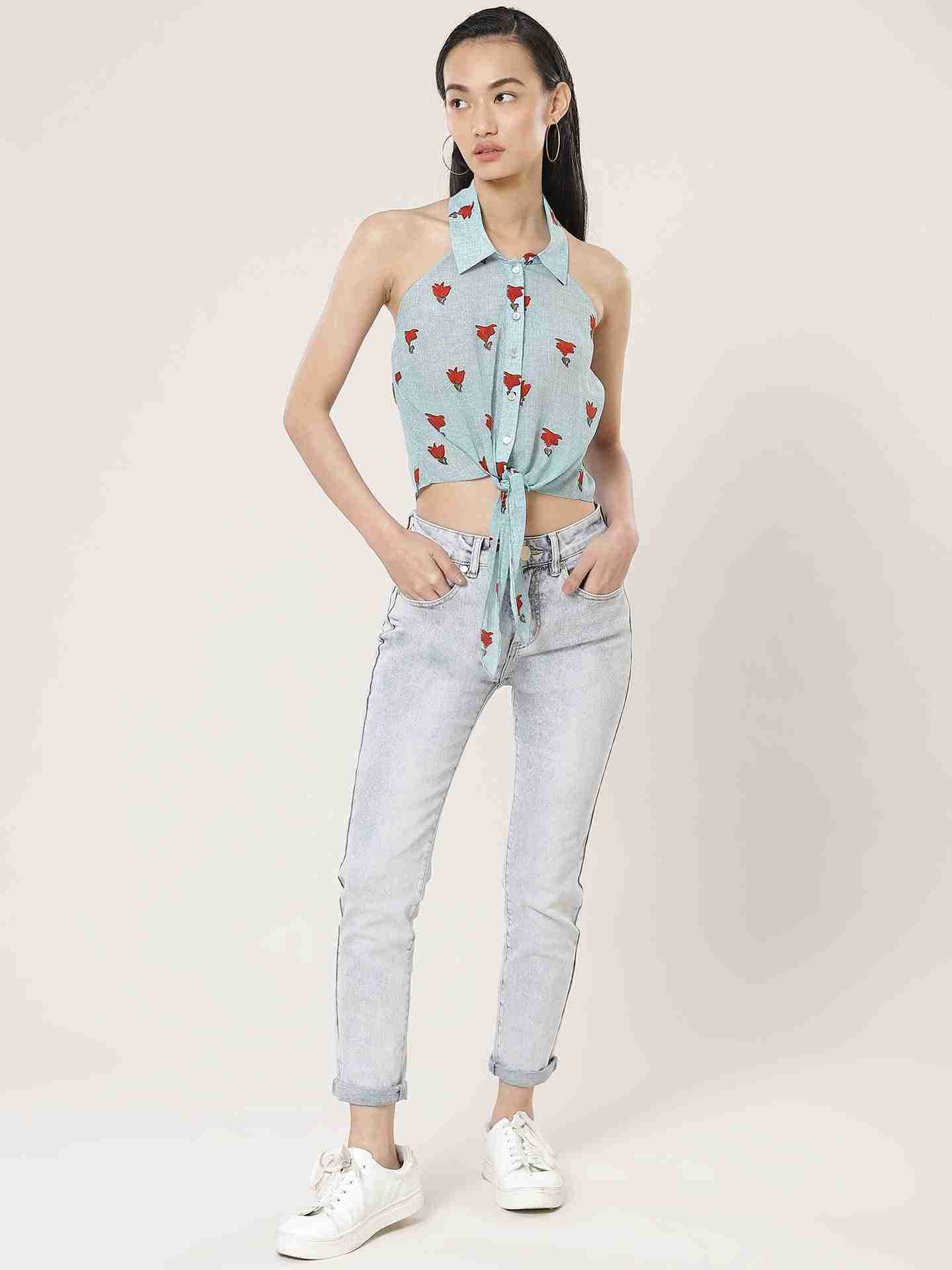 Blue Fashion Flair Shirt